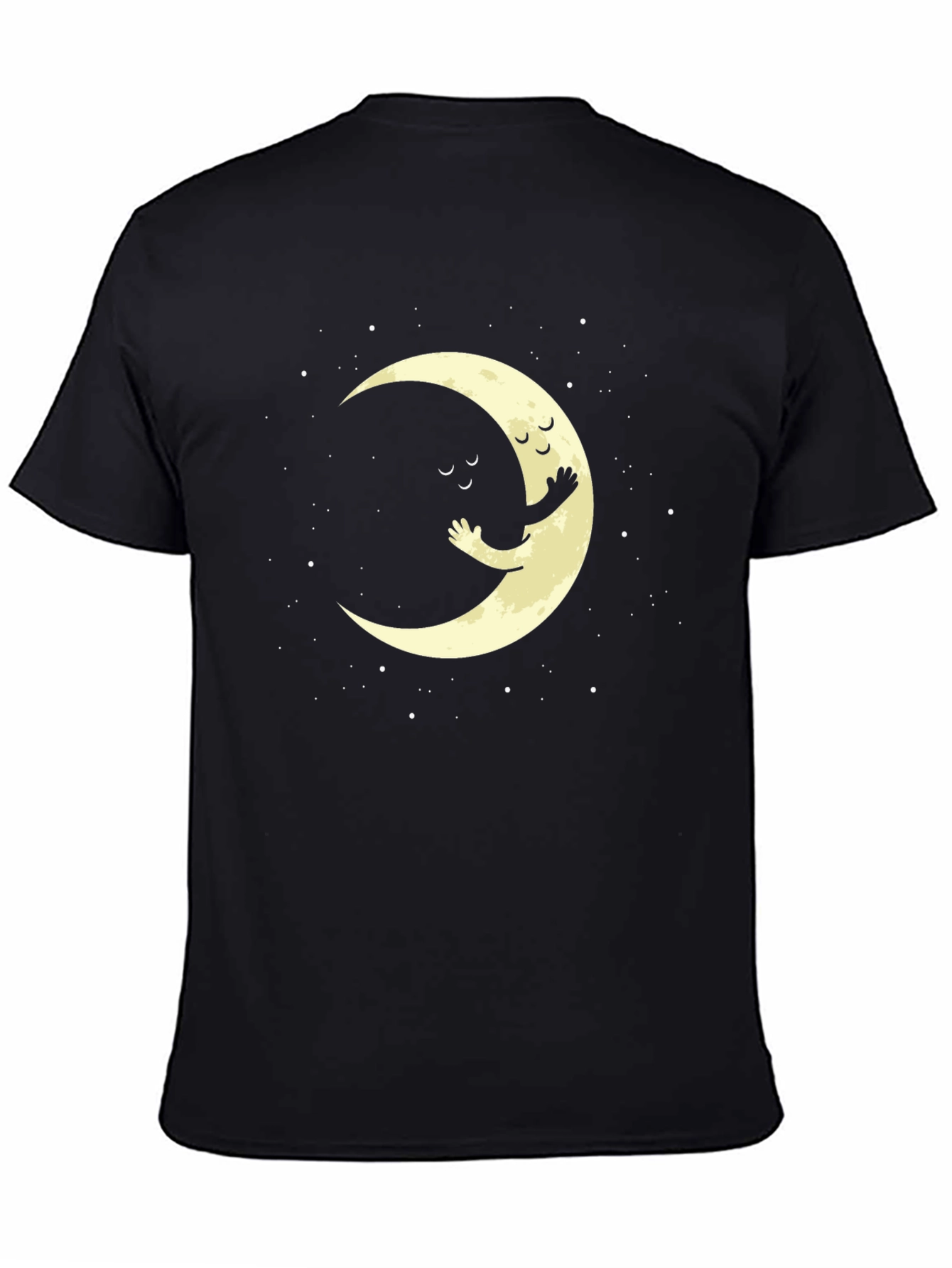 Moon Hug Graphic Tee - Soft Cotton Comfort