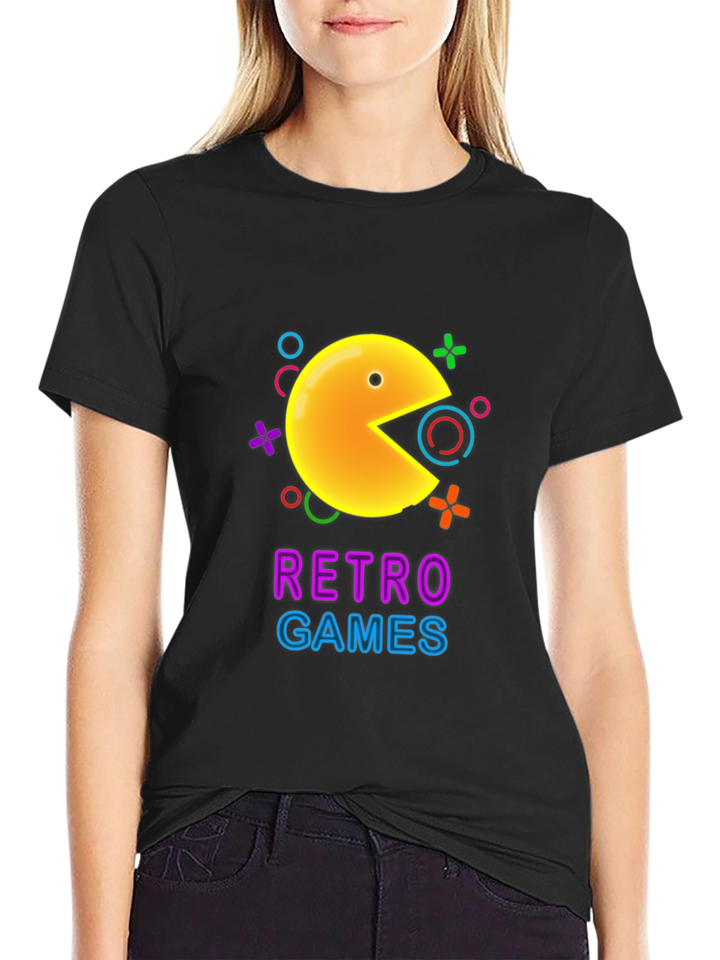 Retro Games Pac-Man Graphic T-Shirt