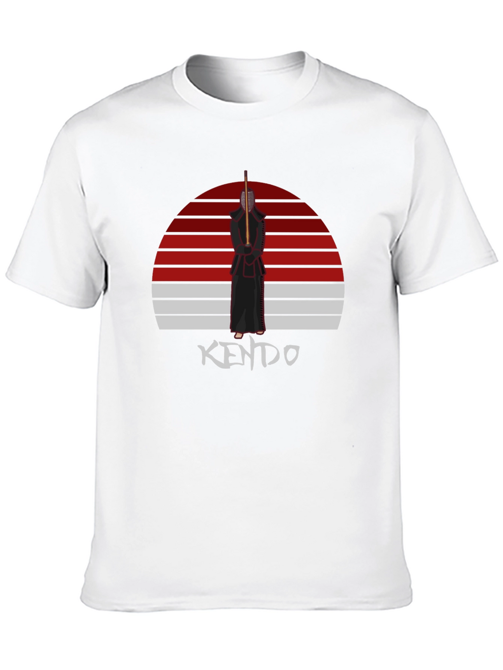 Kendo Sunset T-Shirt - Martial Arts Style