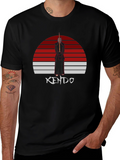 Kendo Sunset T-Shirt - Martial Arts Style