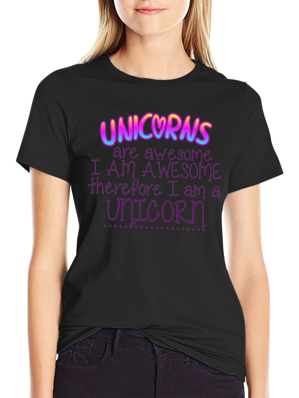 Unicorns are Awesome Graphic T-Shirt