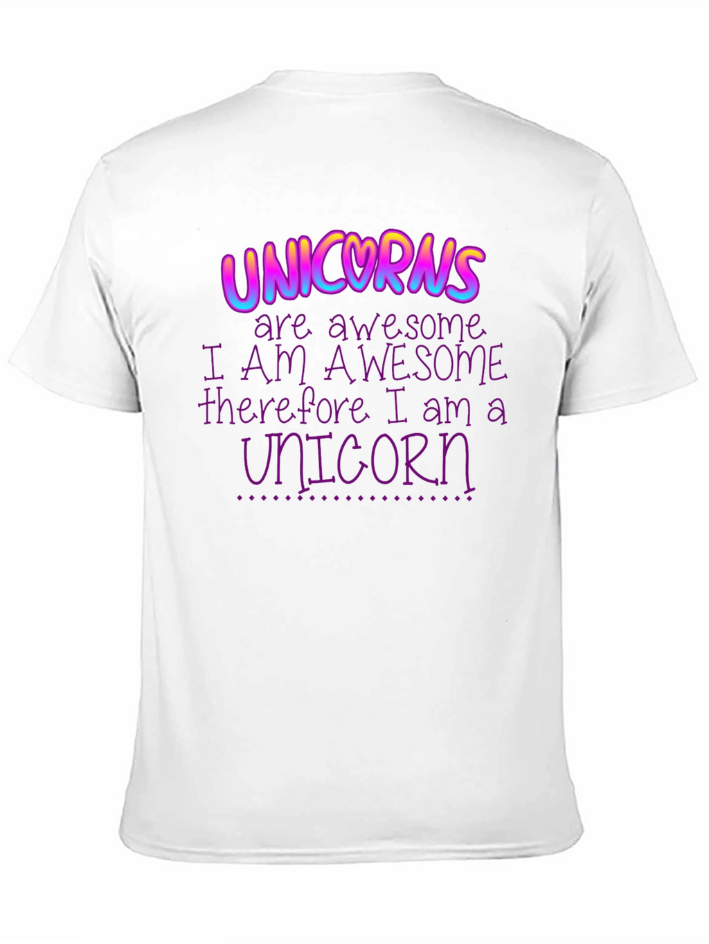 Unicorns are Awesome Graphic T-Shirt
