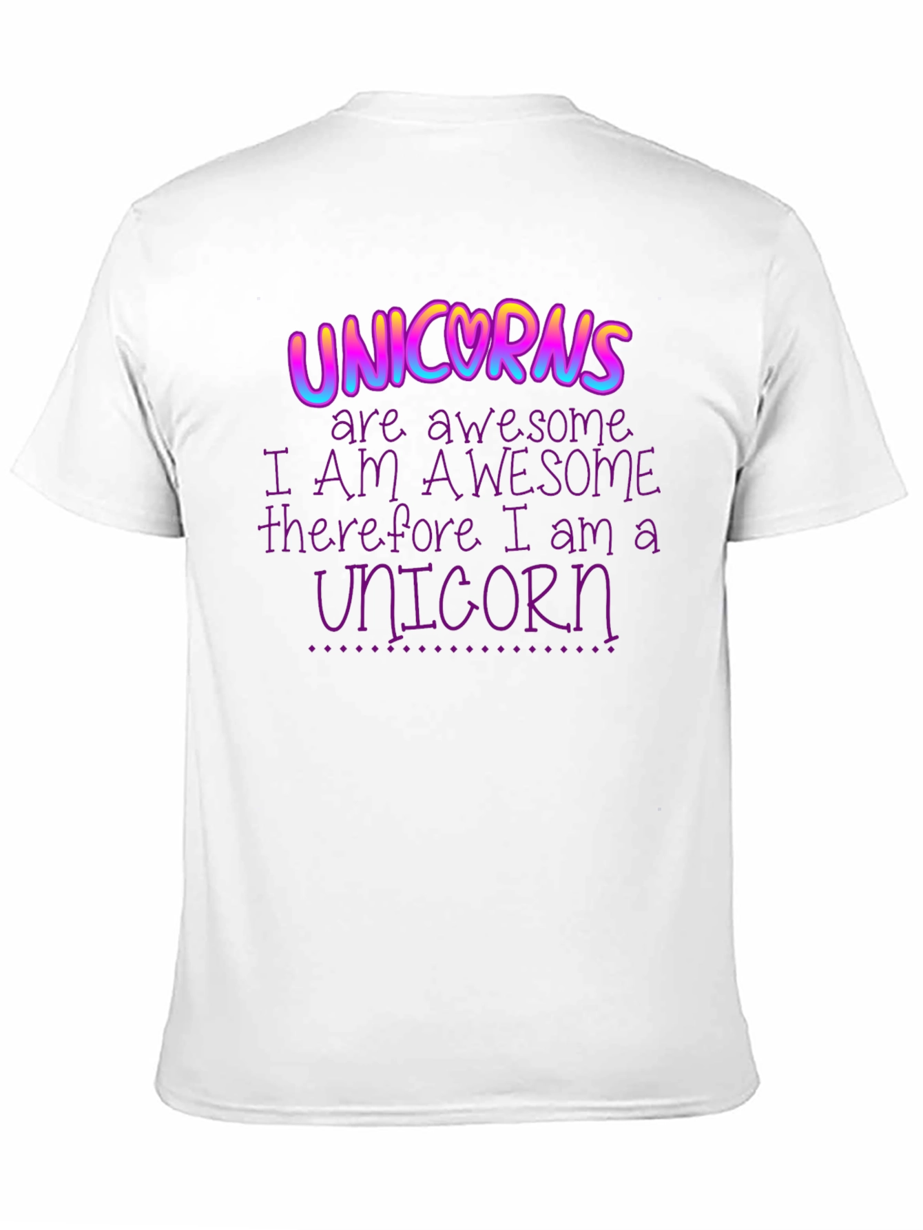 Unicorns are Awesome Graphic T-Shirt