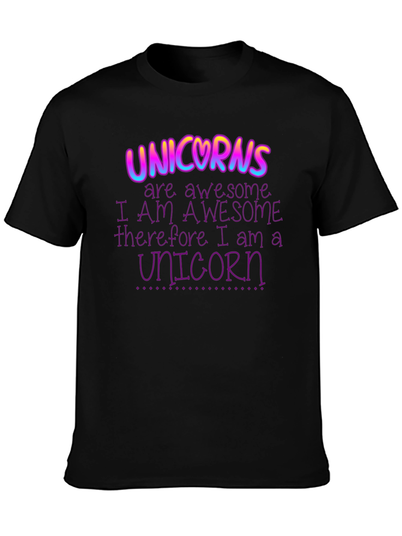 Unicorns are Awesome Graphic T-Shirt