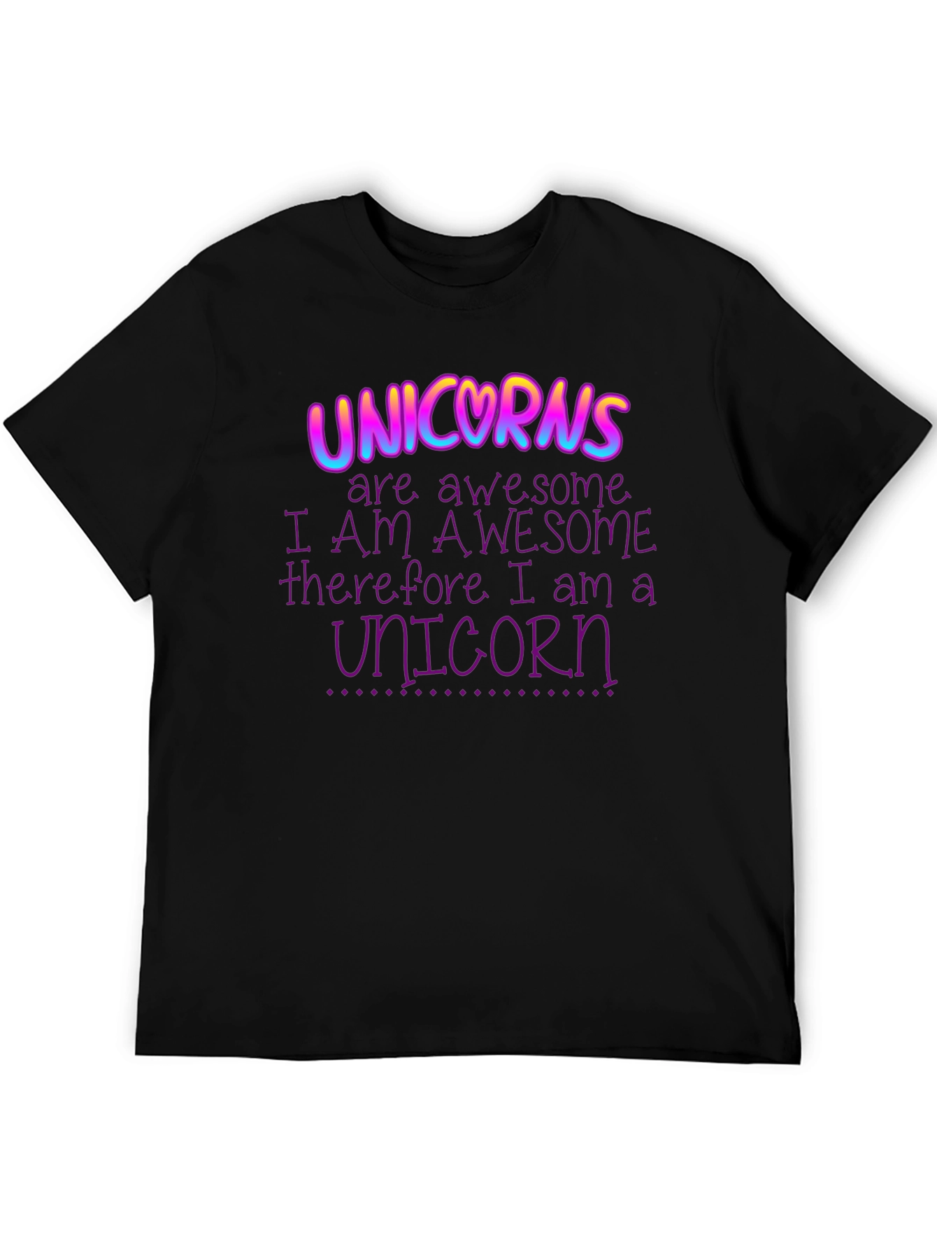 Unicorns are Awesome Graphic T-Shirt