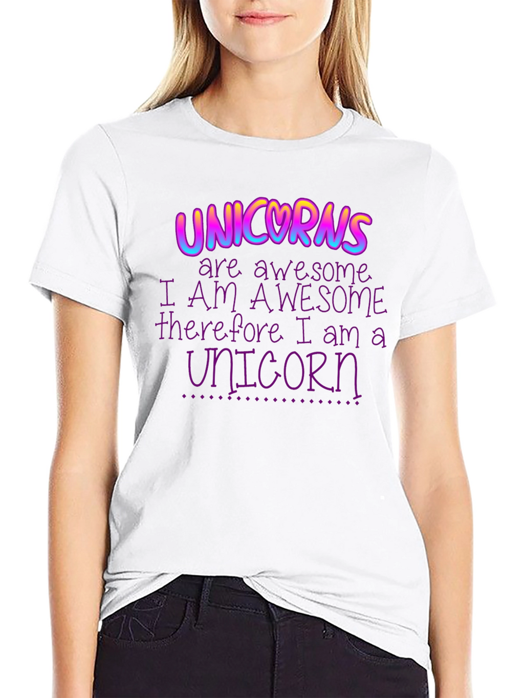 Unicorns are Awesome Graphic T-Shirt
