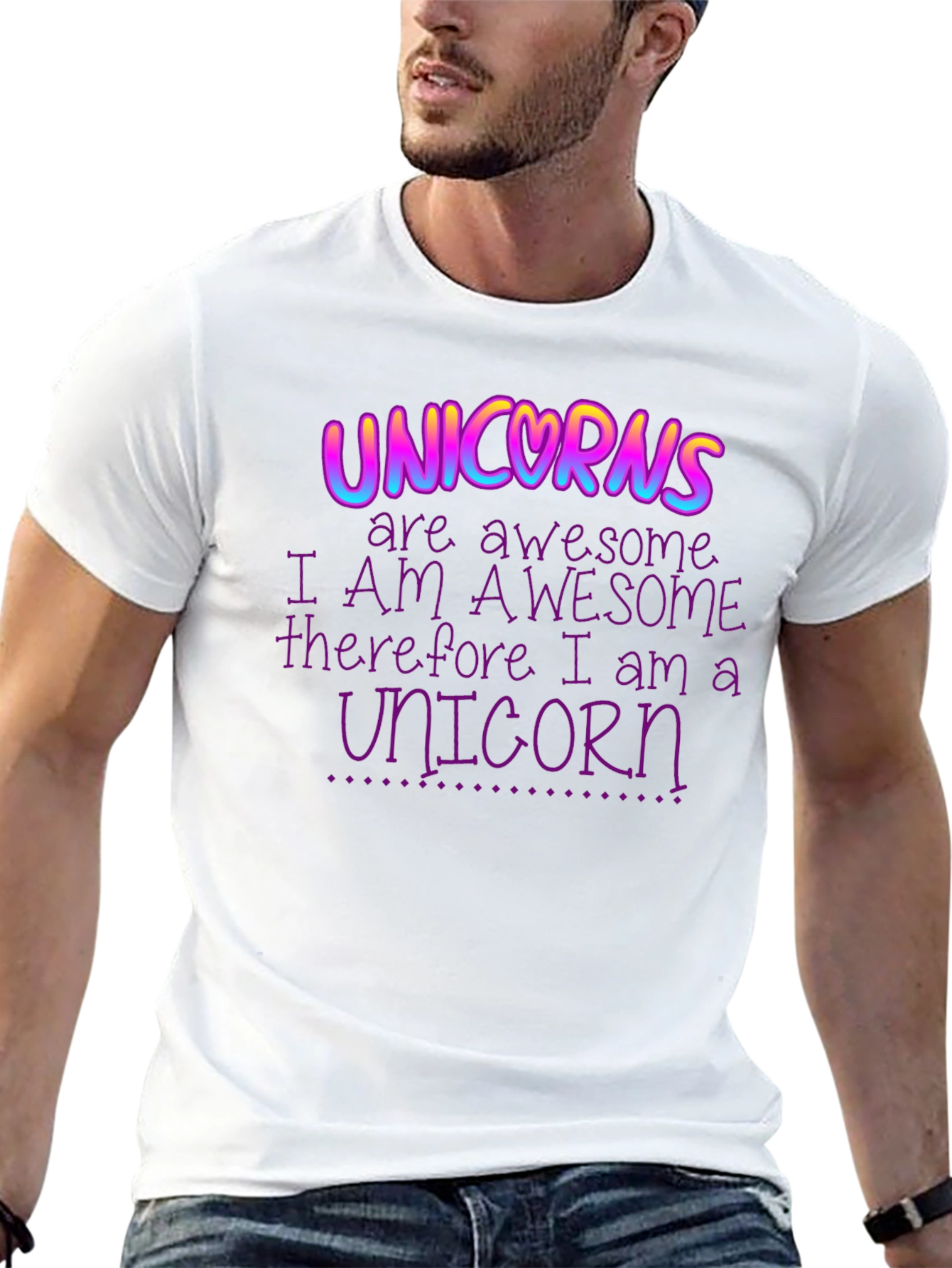 Unicorns are Awesome Graphic T-Shirt