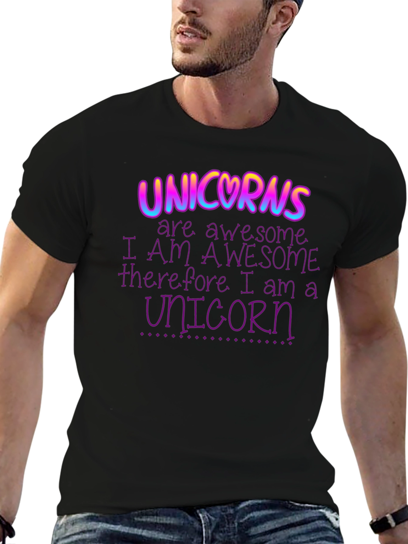 Unicorns are Awesome Graphic T-Shirt