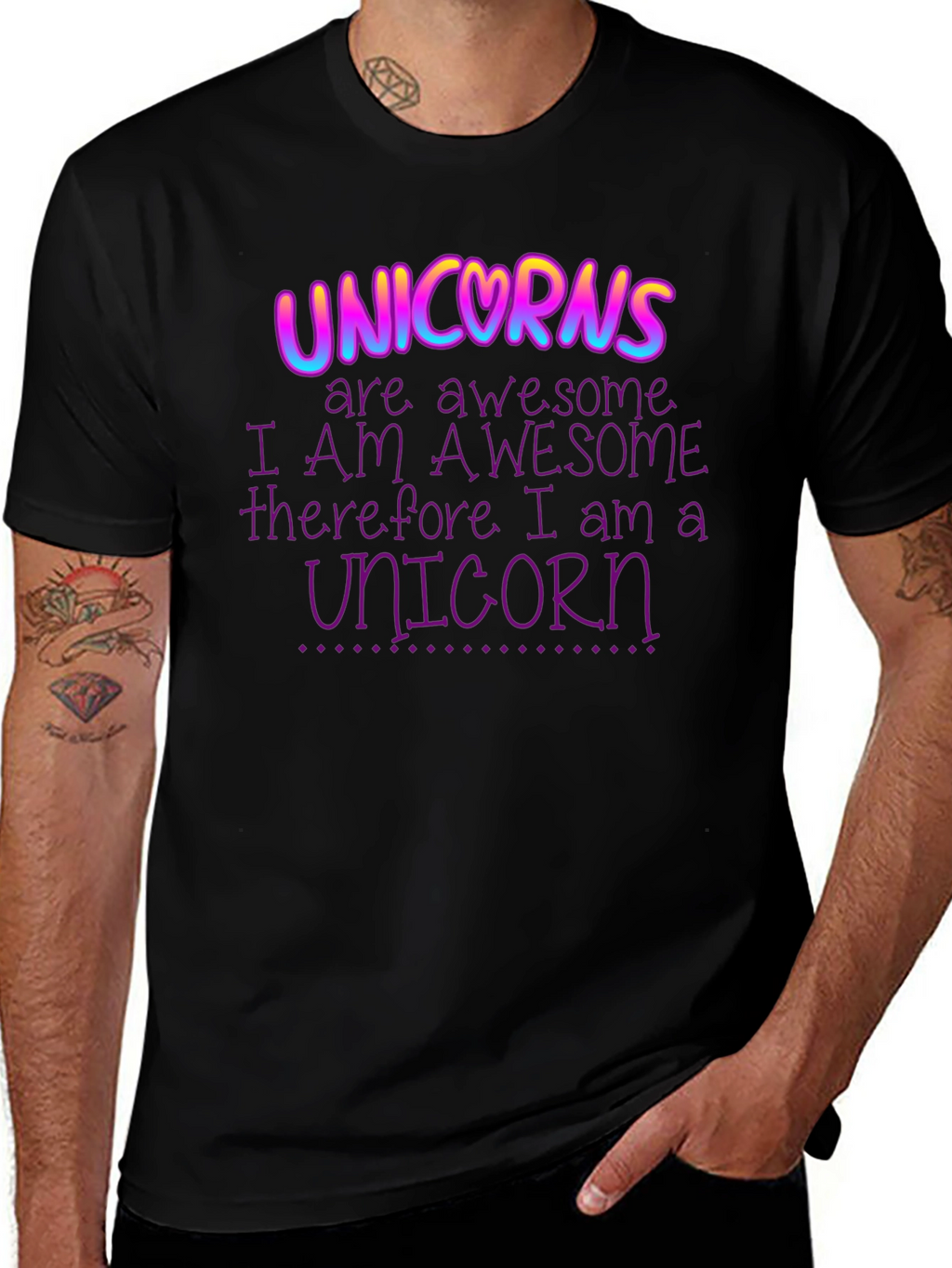 Unicorns are Awesome Graphic T-Shirt