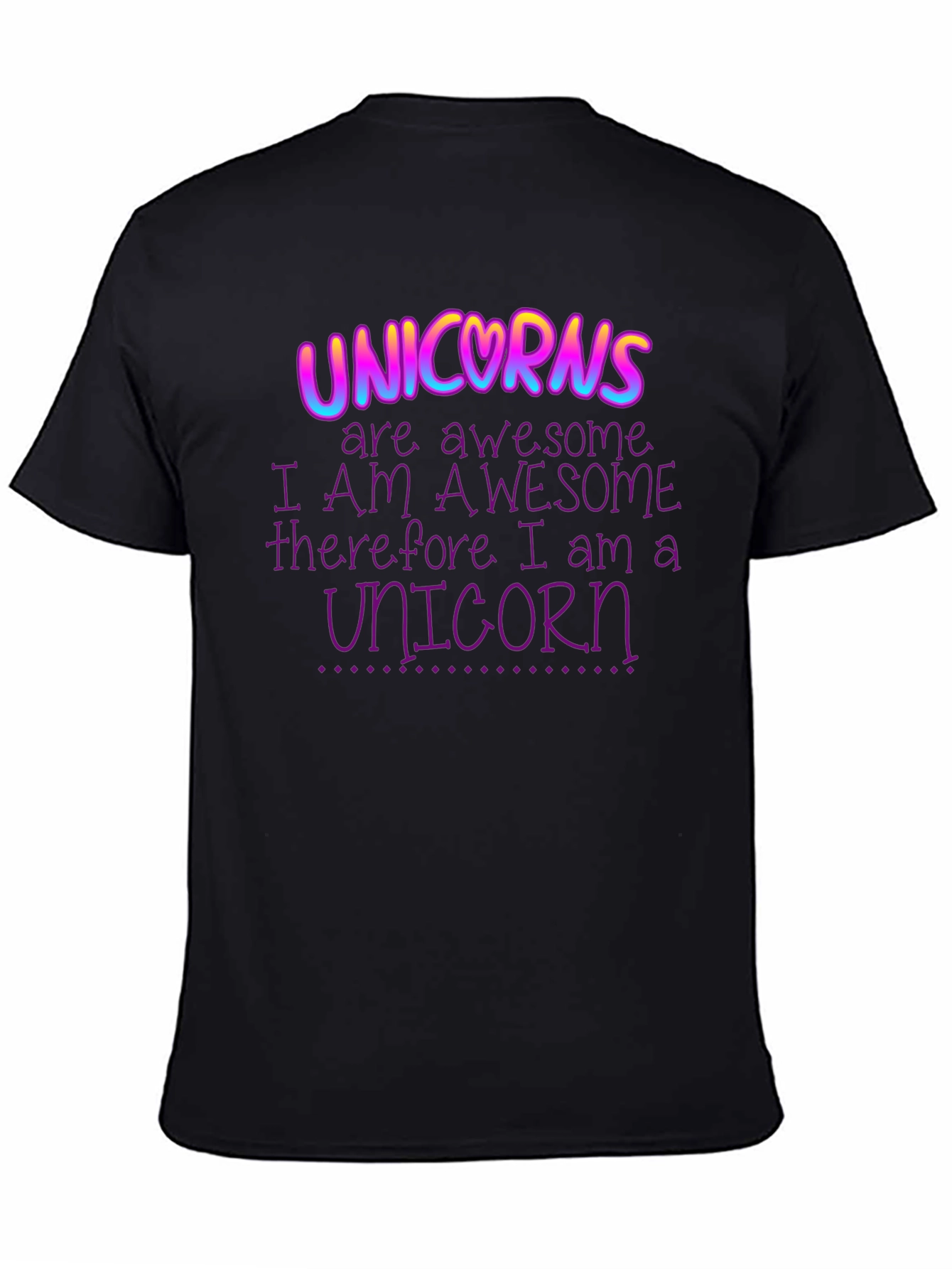 Unicorns are Awesome Graphic T-Shirt