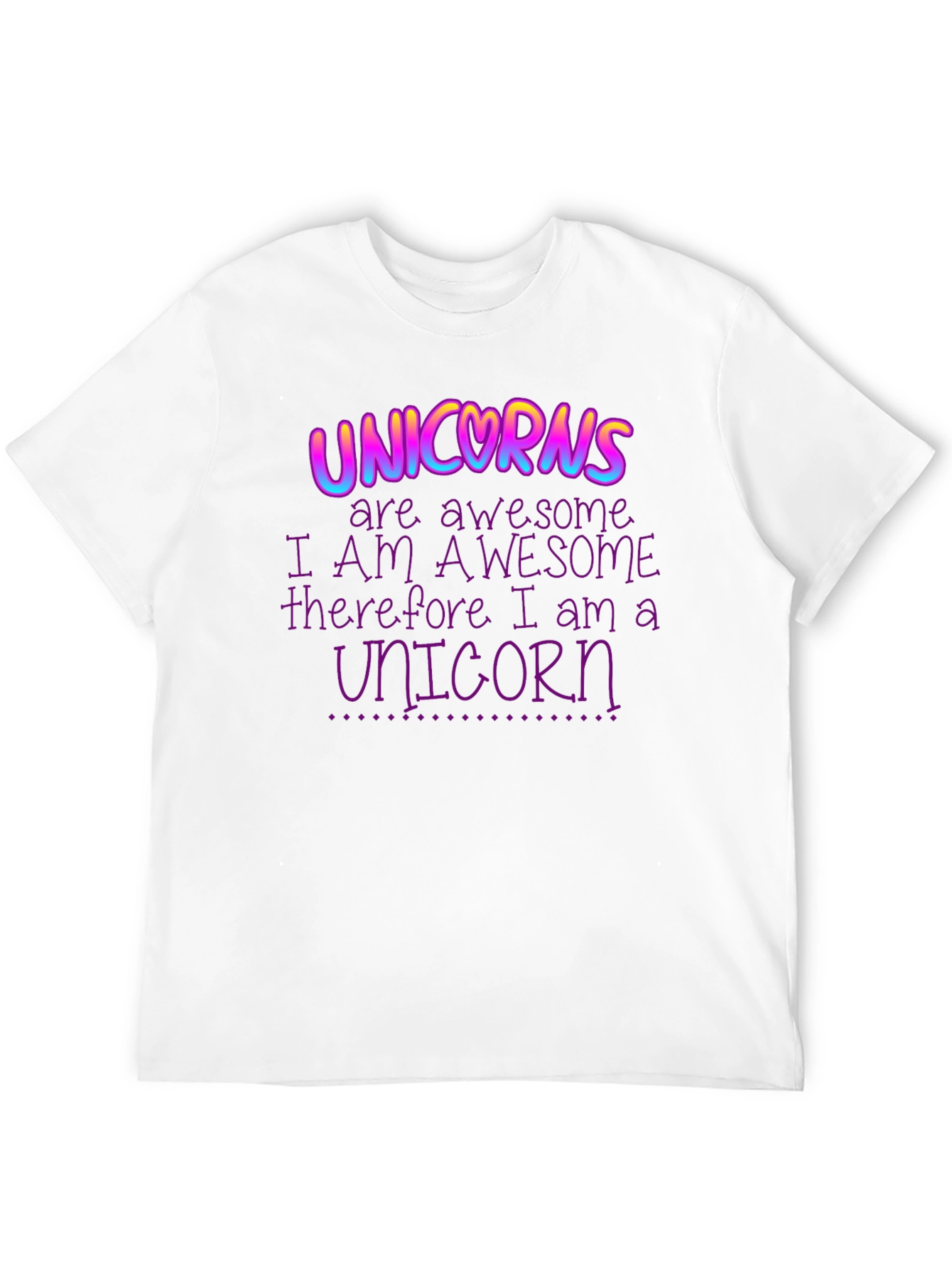 Unicorns are Awesome Graphic T-Shirt