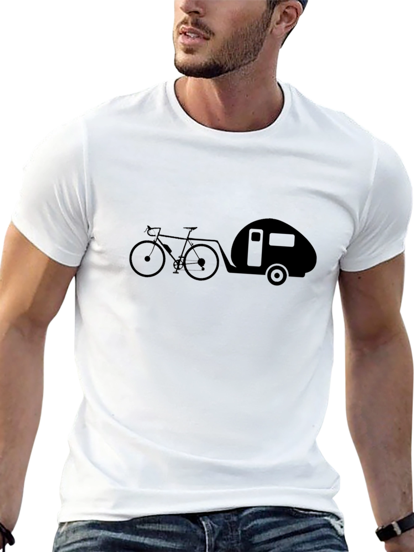 Bike Camper Tee - Cycle Adventure Apparel