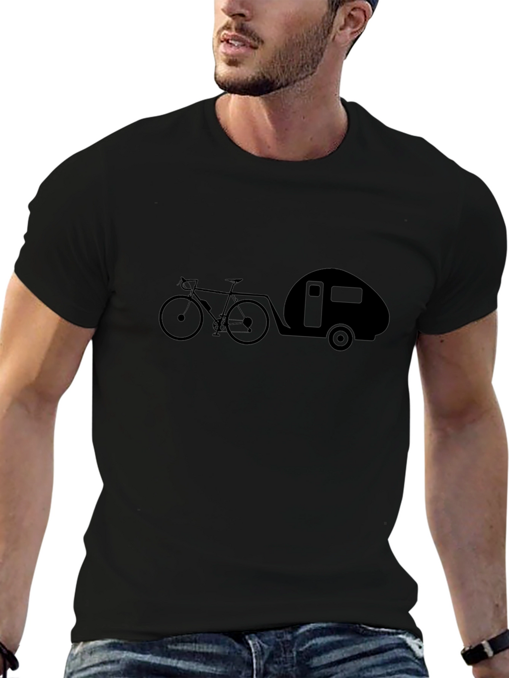 Bike Camper Tee - Cycle Adventure Apparel