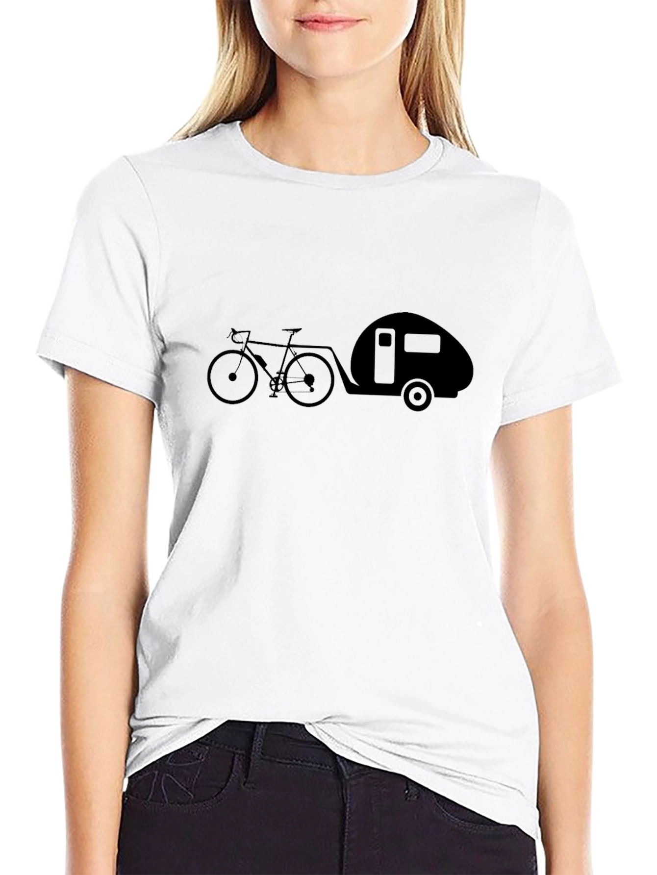 Bike Camper Tee - Cycle Adventure Apparel
