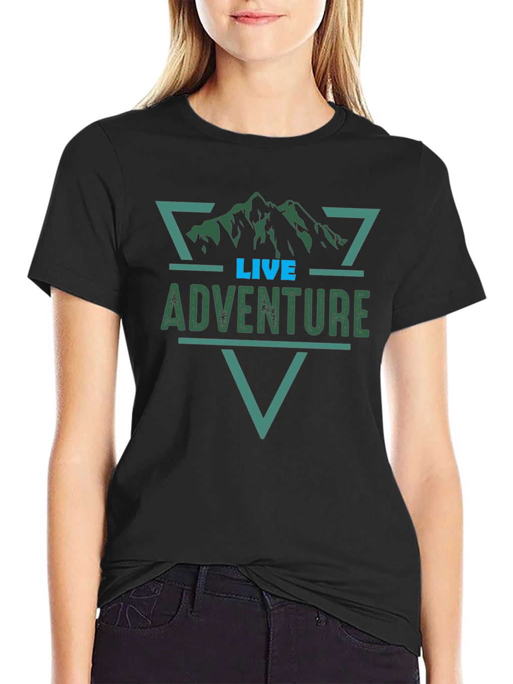 Live Adventure Mountain Graphic Tee