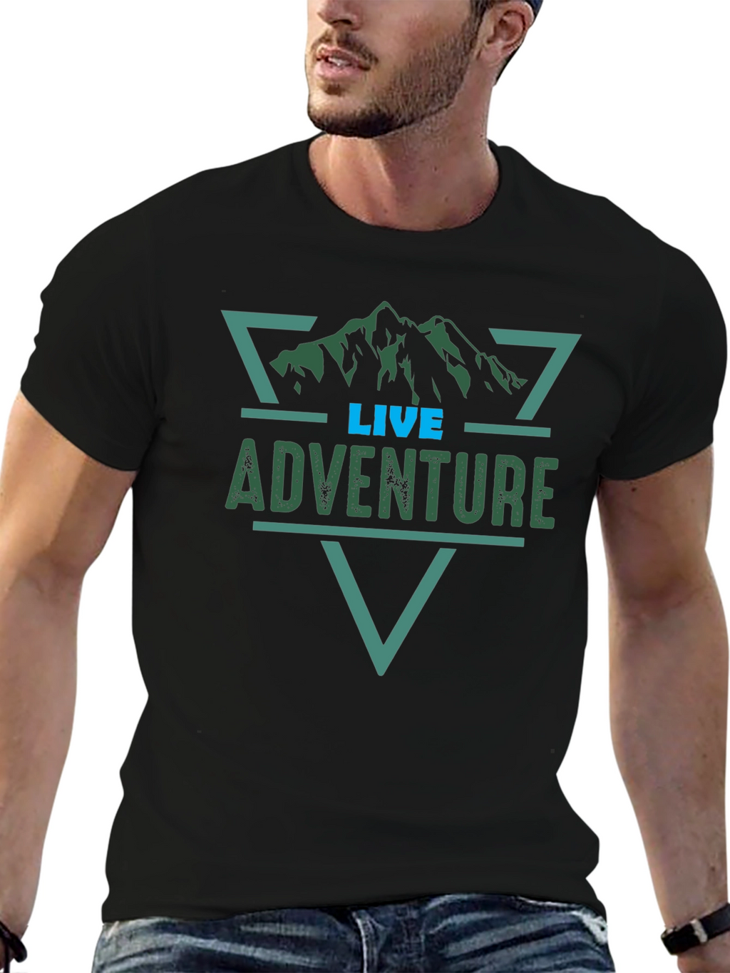 Live Adventure Mountain Graphic Tee