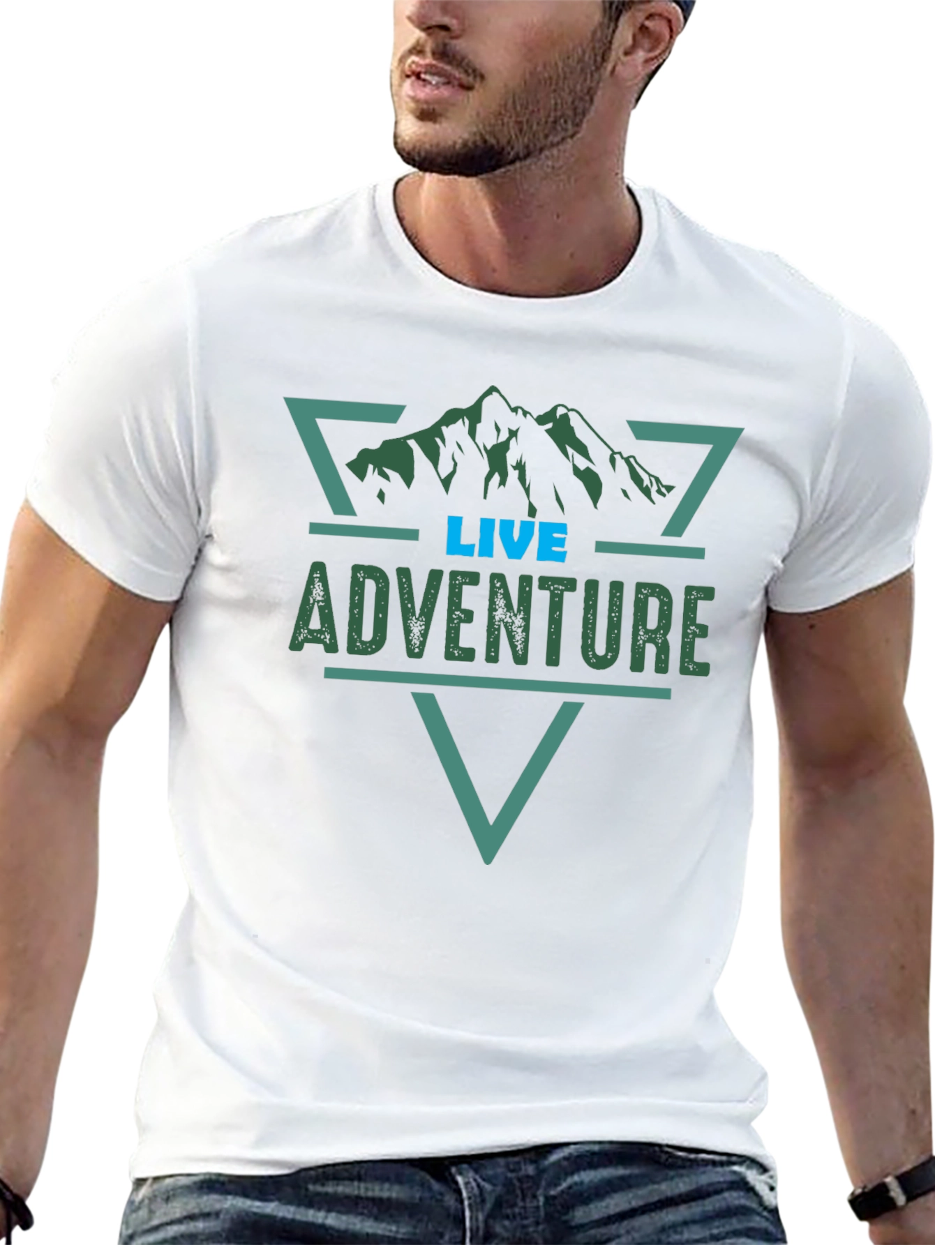 Live Adventure Mountain Graphic Tee