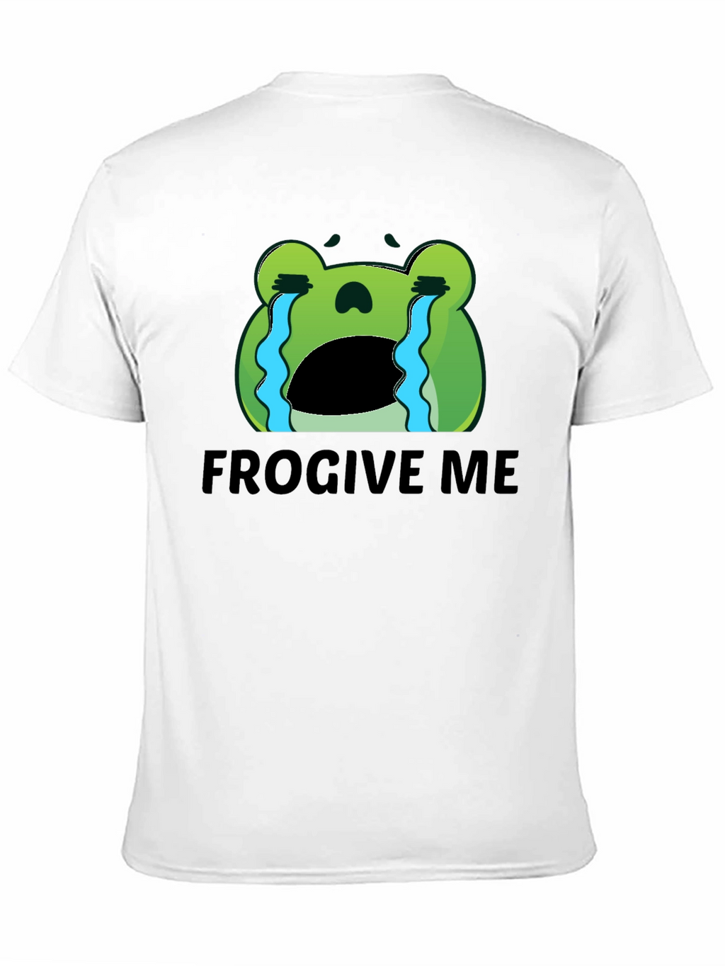 Frogive Me Funny Frog Graphic T-Shirt