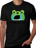 Frogive Me Funny Frog Graphic T-Shirt