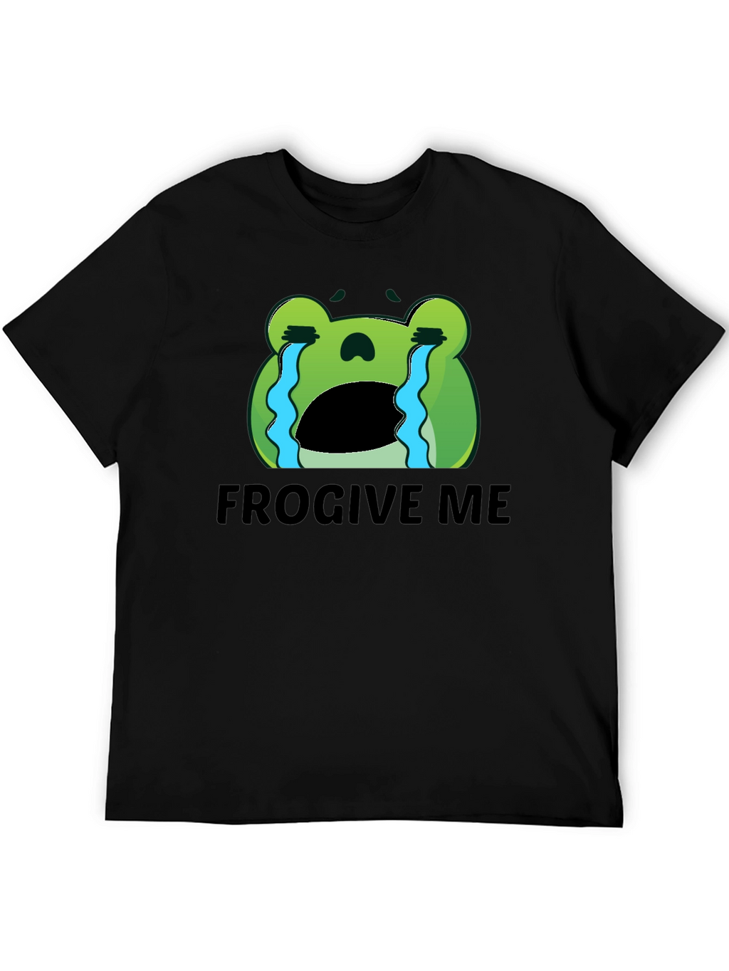 Frogive Me Funny Frog Graphic T-Shirt