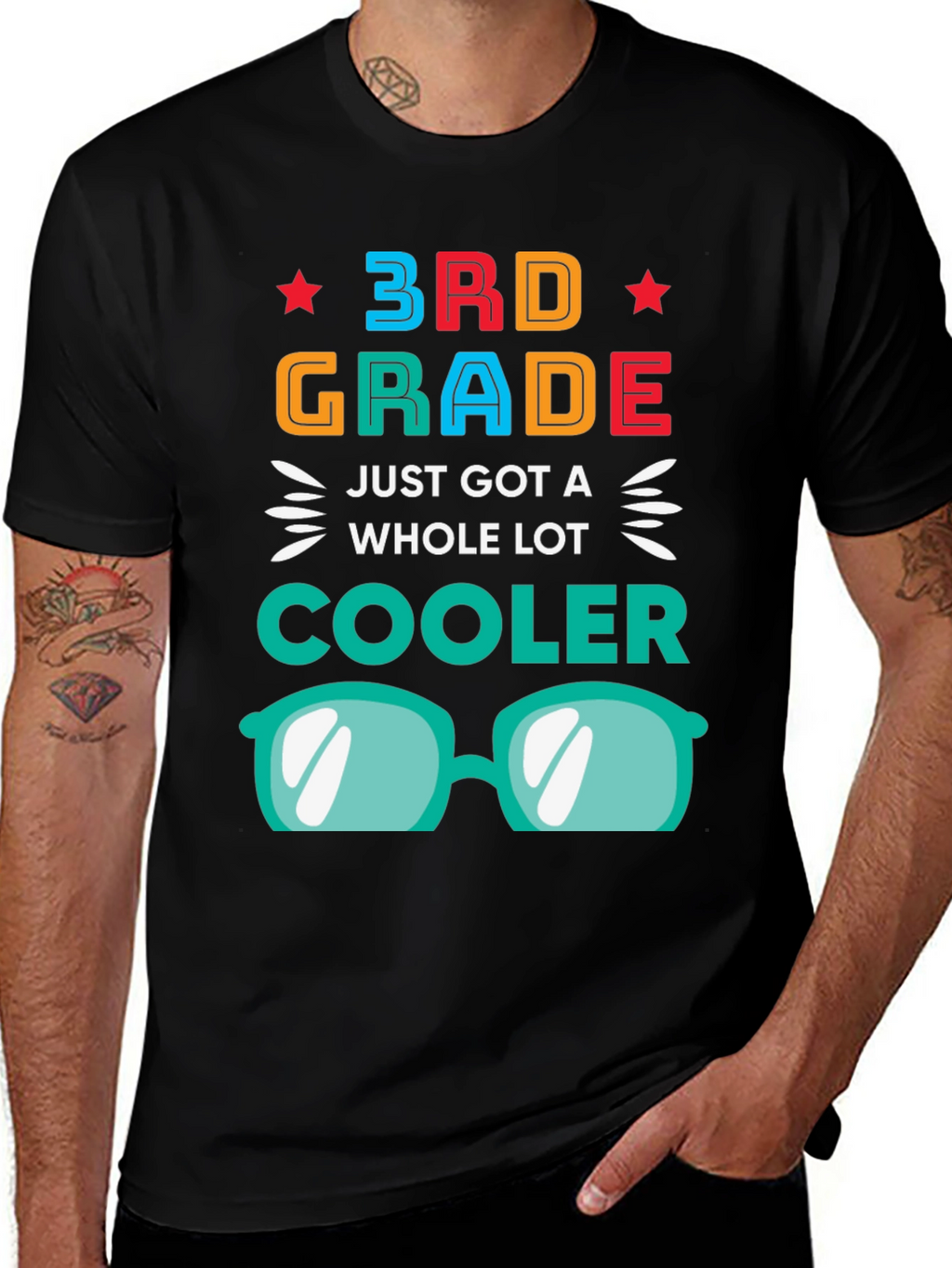 3rd Grade Cooler Graphic Tee