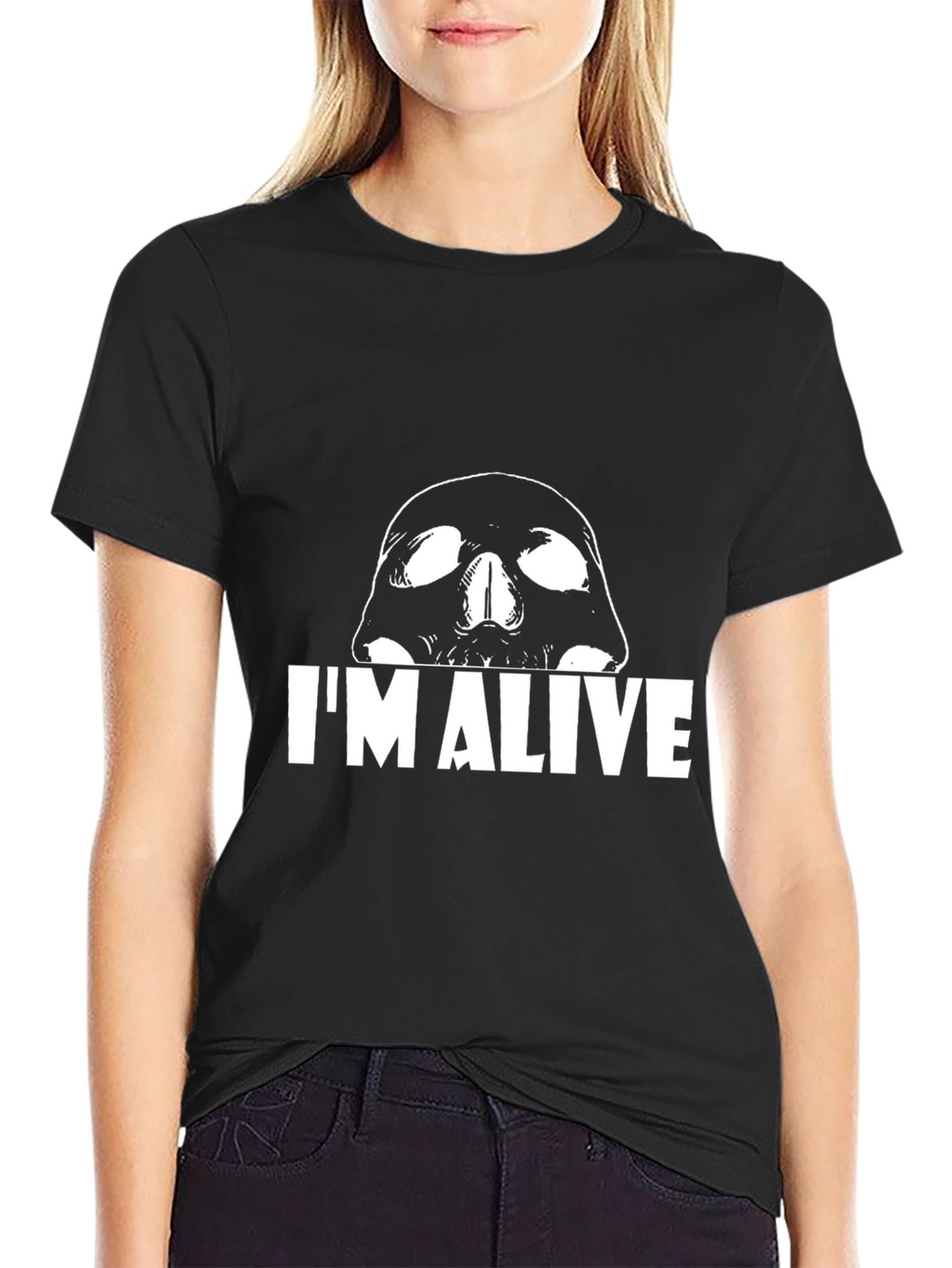 Im Alive T-Shirt - Skull Graphic Tee