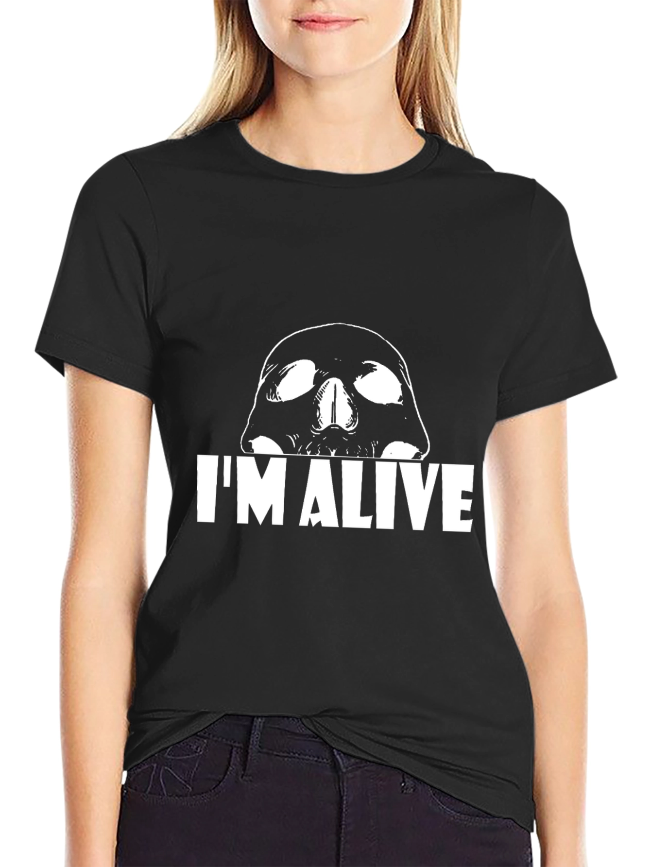 Im Alive T-Shirt - Skull Graphic Tee