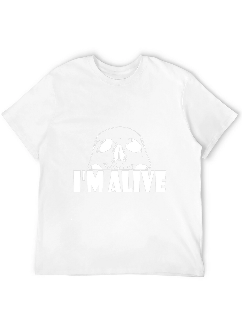 Im Alive T-Shirt - Skull Graphic Tee