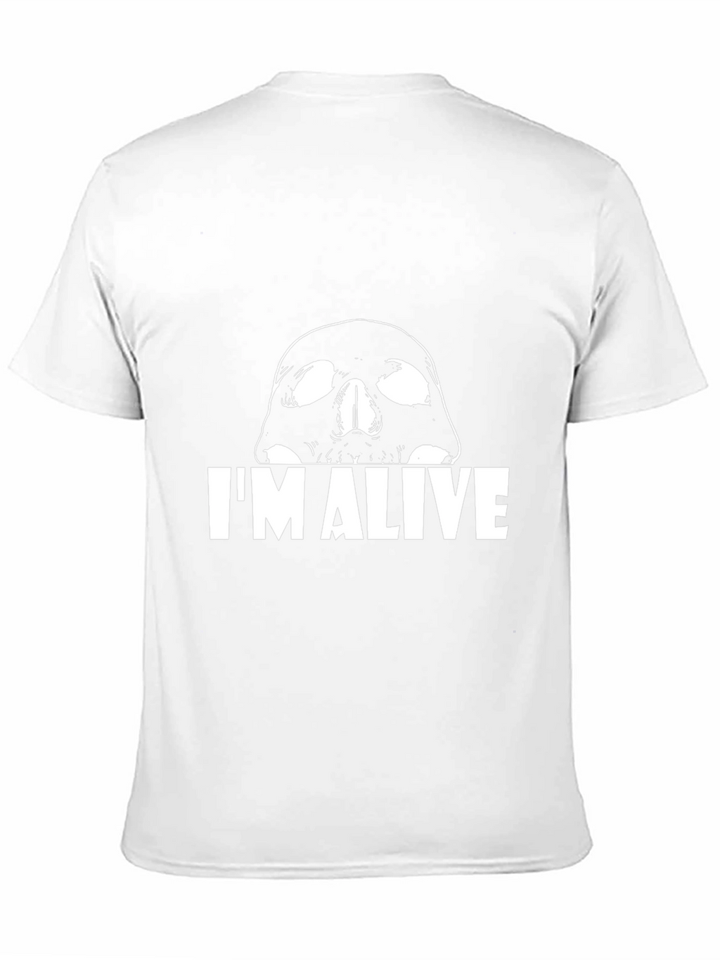 Im Alive T-Shirt - Skull Graphic Tee