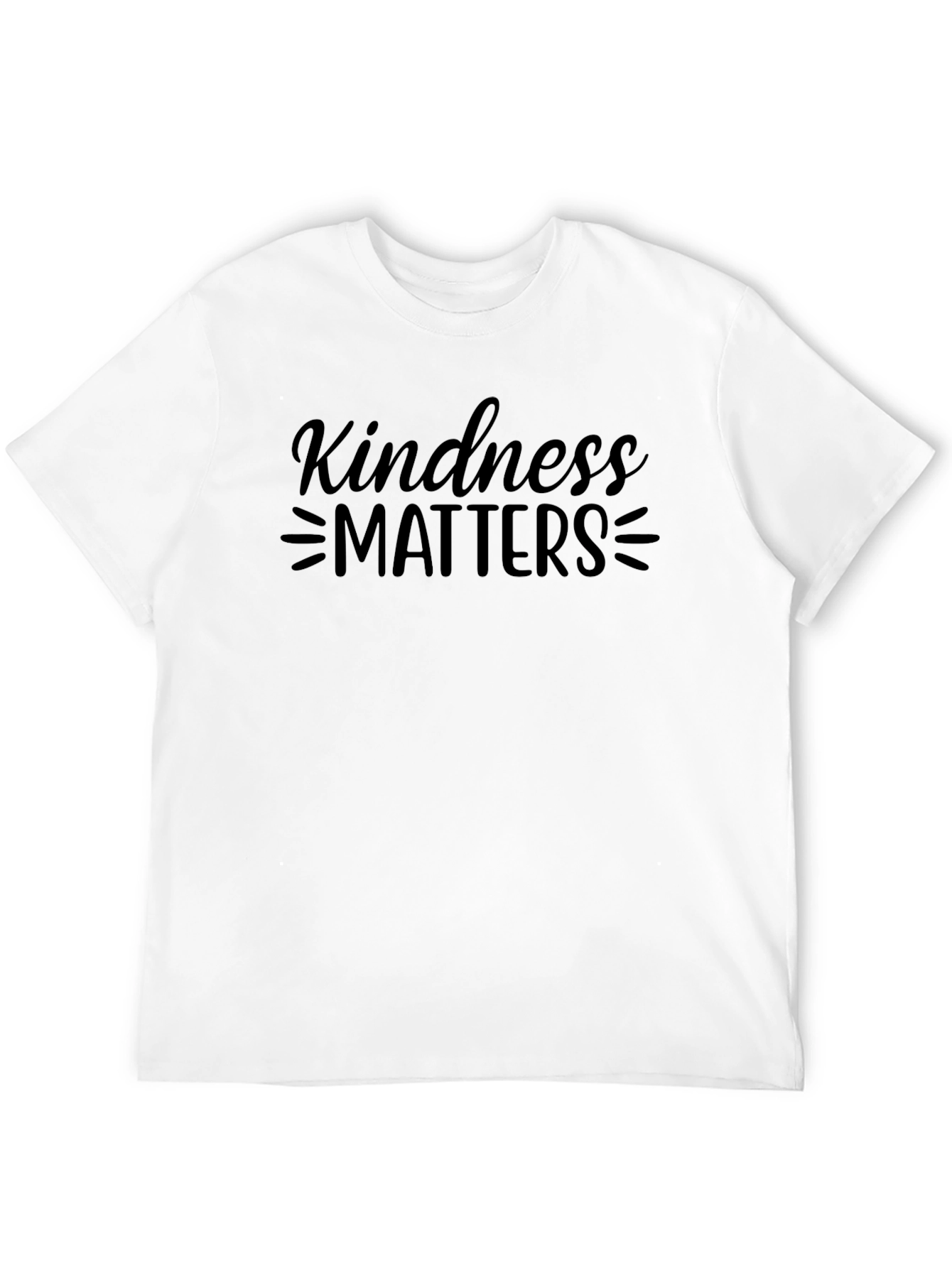 Kindness Matters Graphic Tee - Black