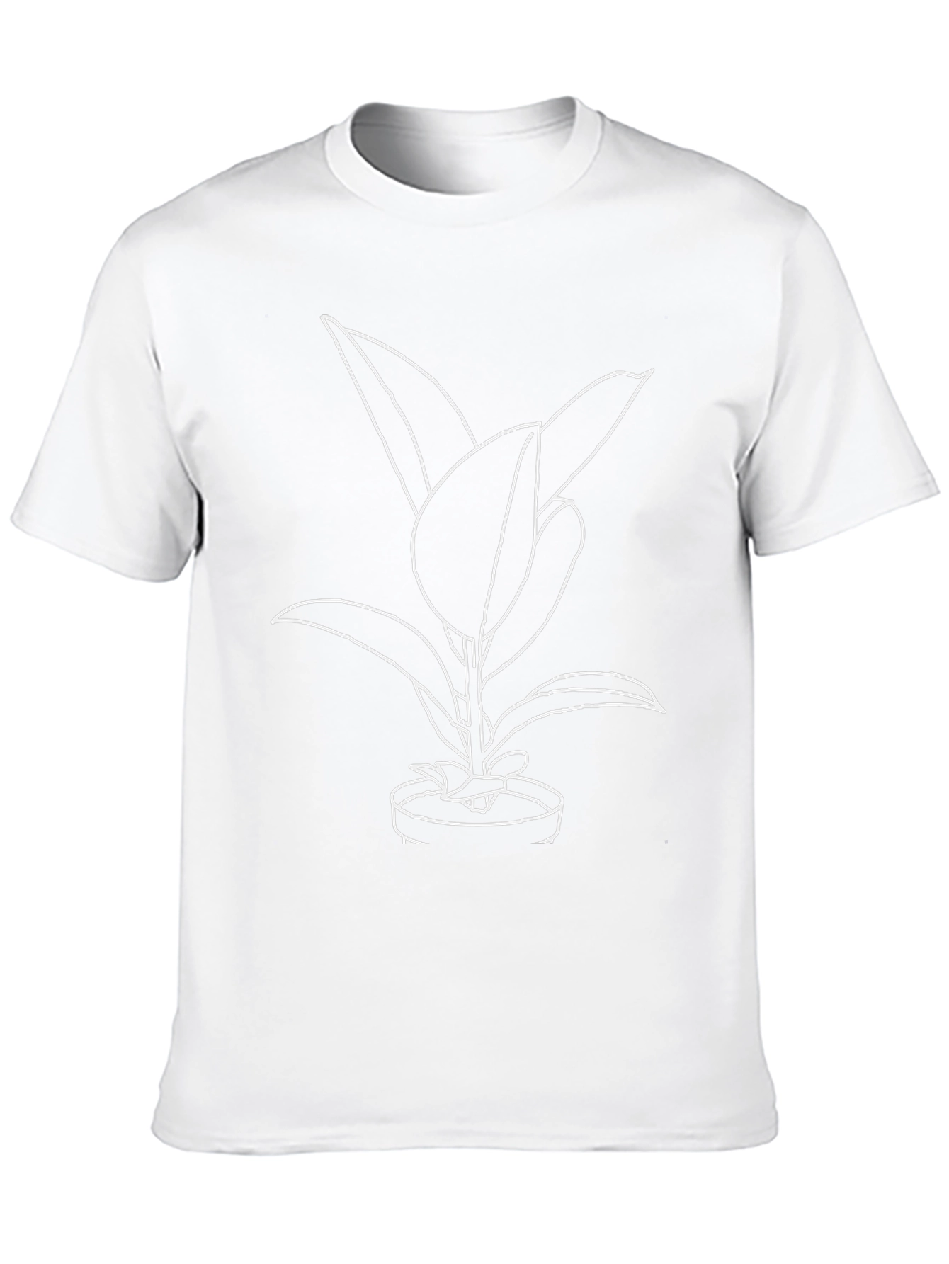 Rubber Plant Graphic T-Shirt