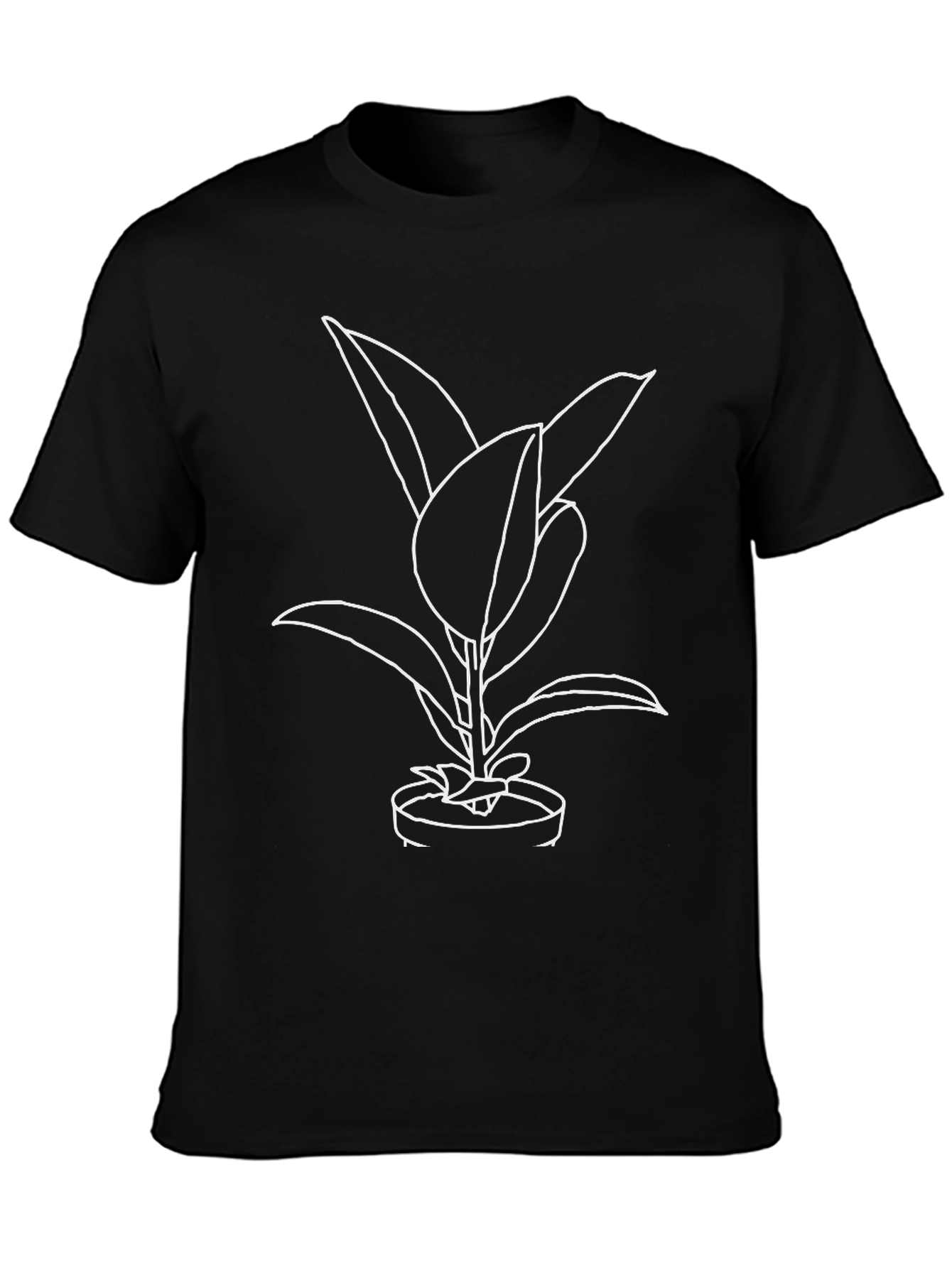Rubber Plant Graphic T-Shirt