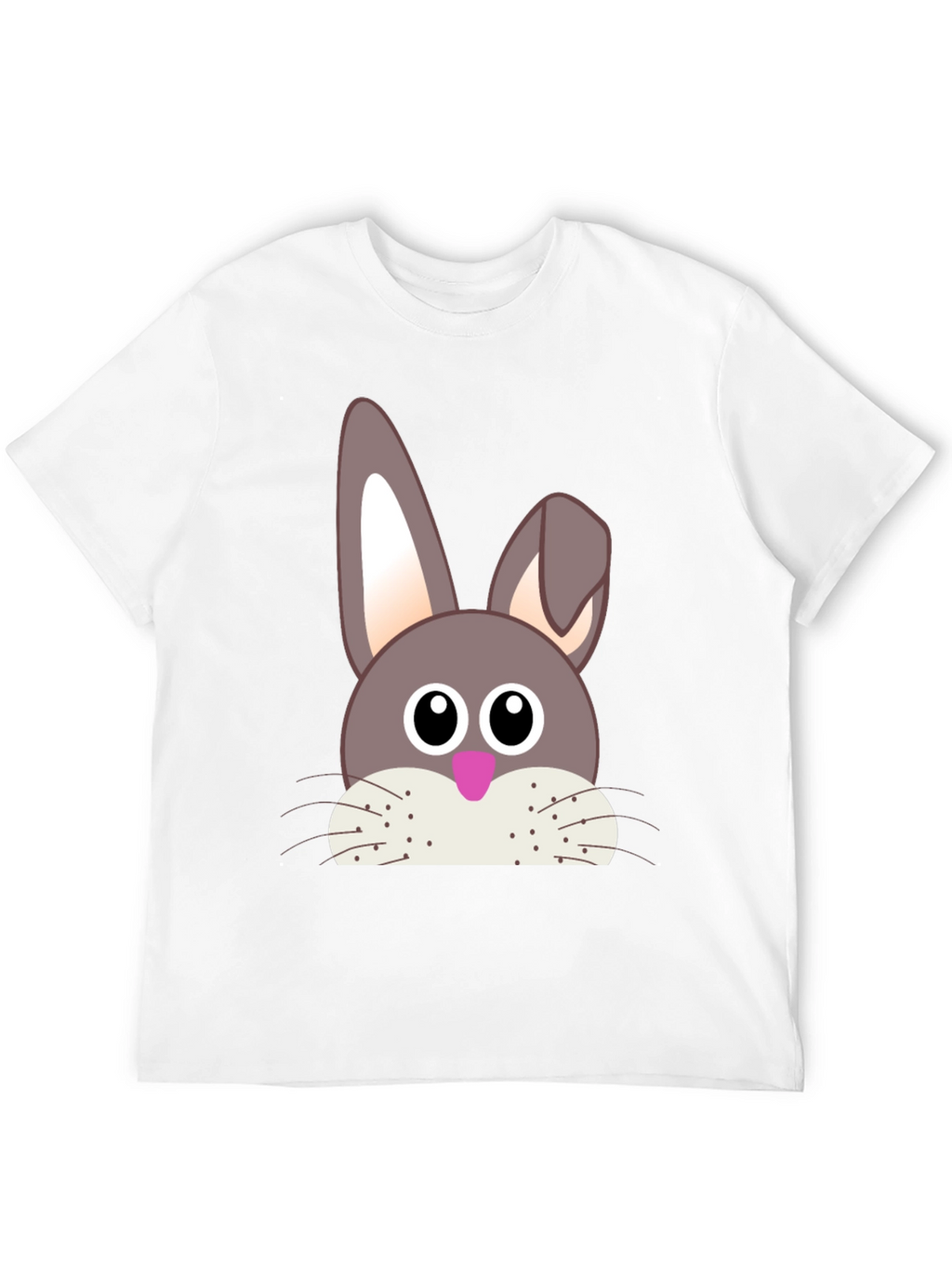 Bunny Face T-Shirt - Easter Holiday Apparel