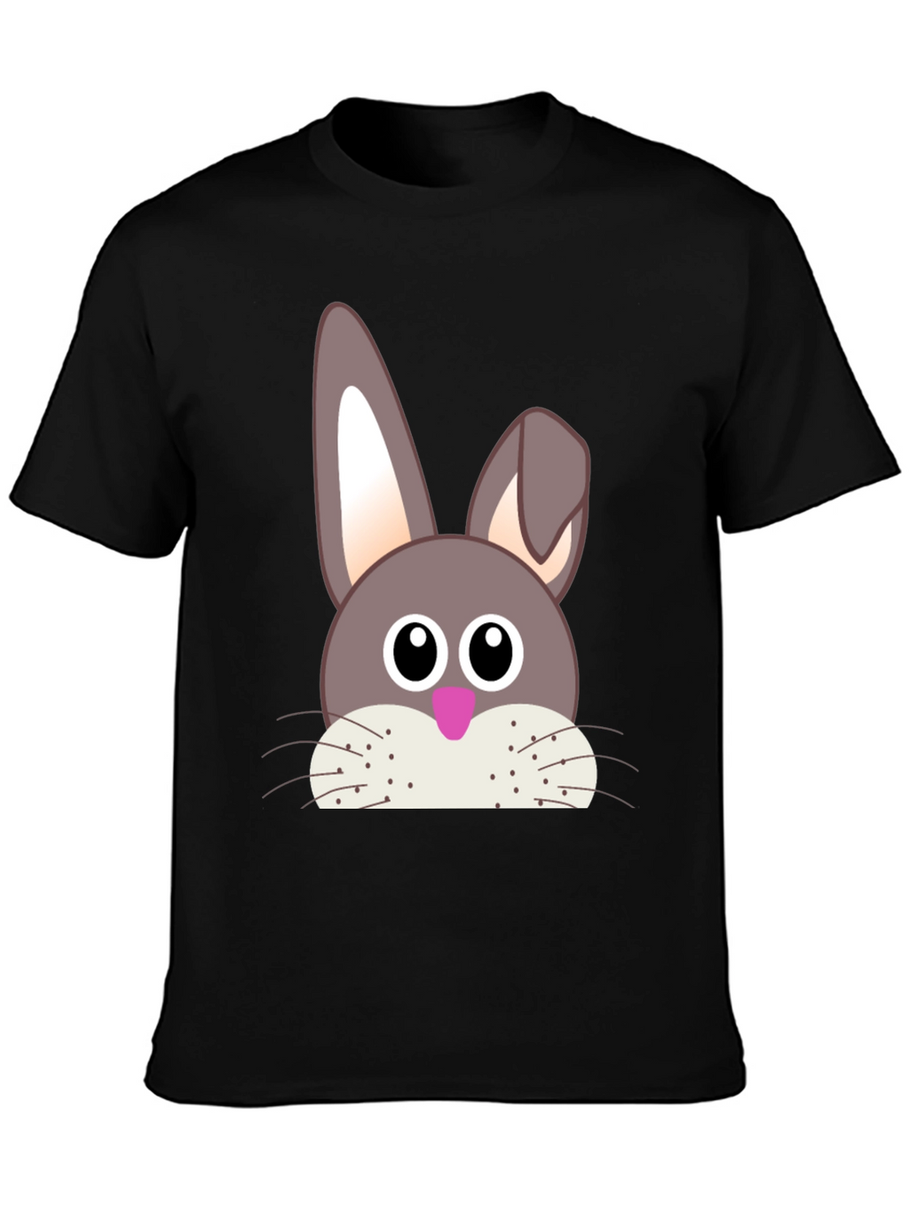 Bunny Face T-Shirt - Easter Holiday Apparel