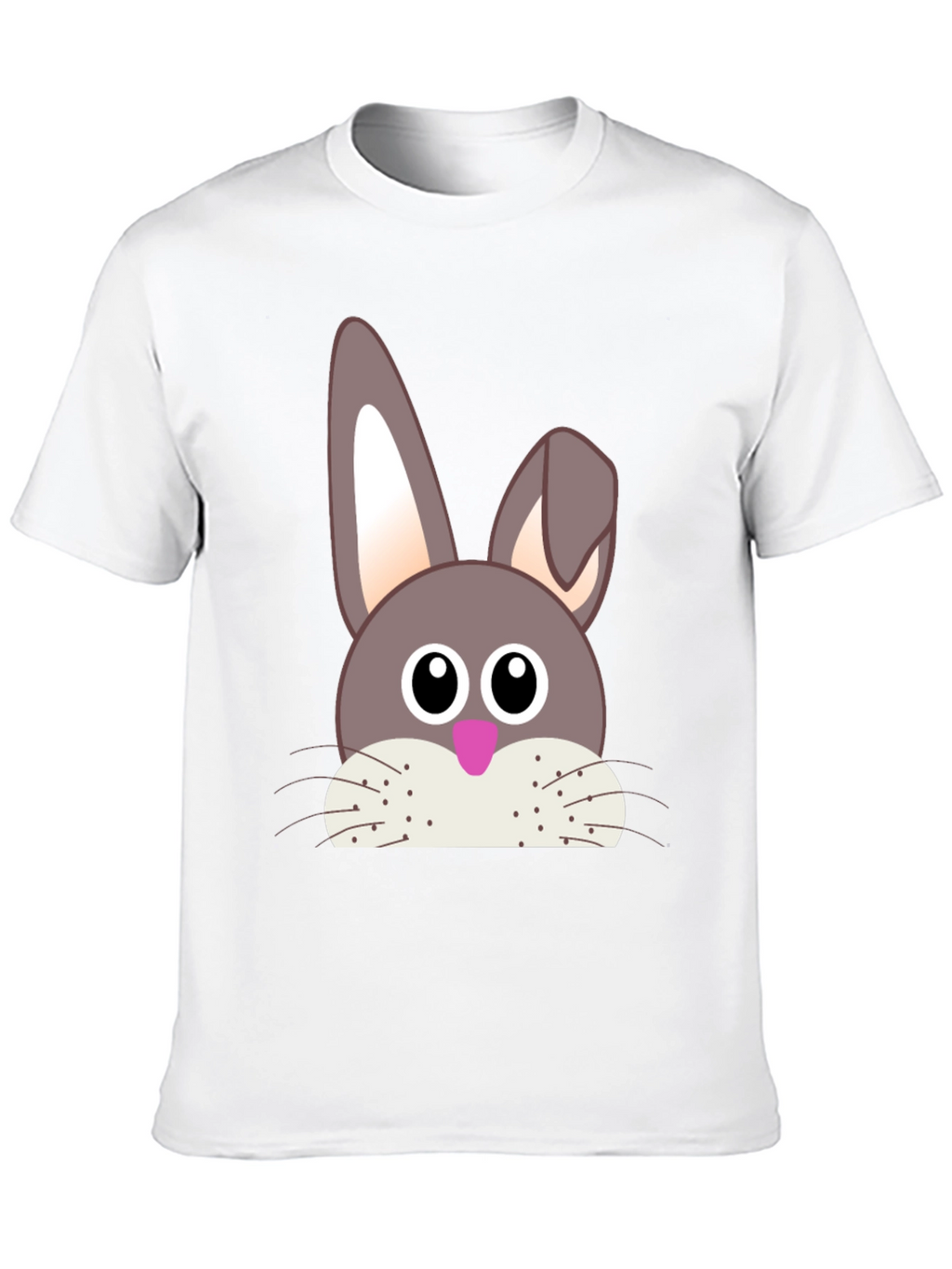 Bunny Face T-Shirt - Easter Holiday Apparel
