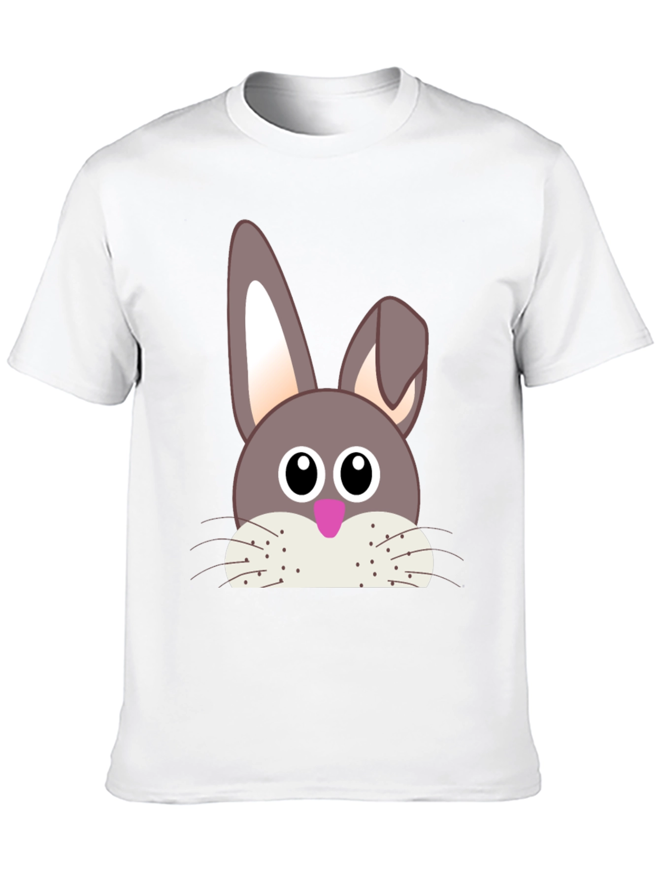 Bunny Face T-Shirt - Easter Holiday Apparel