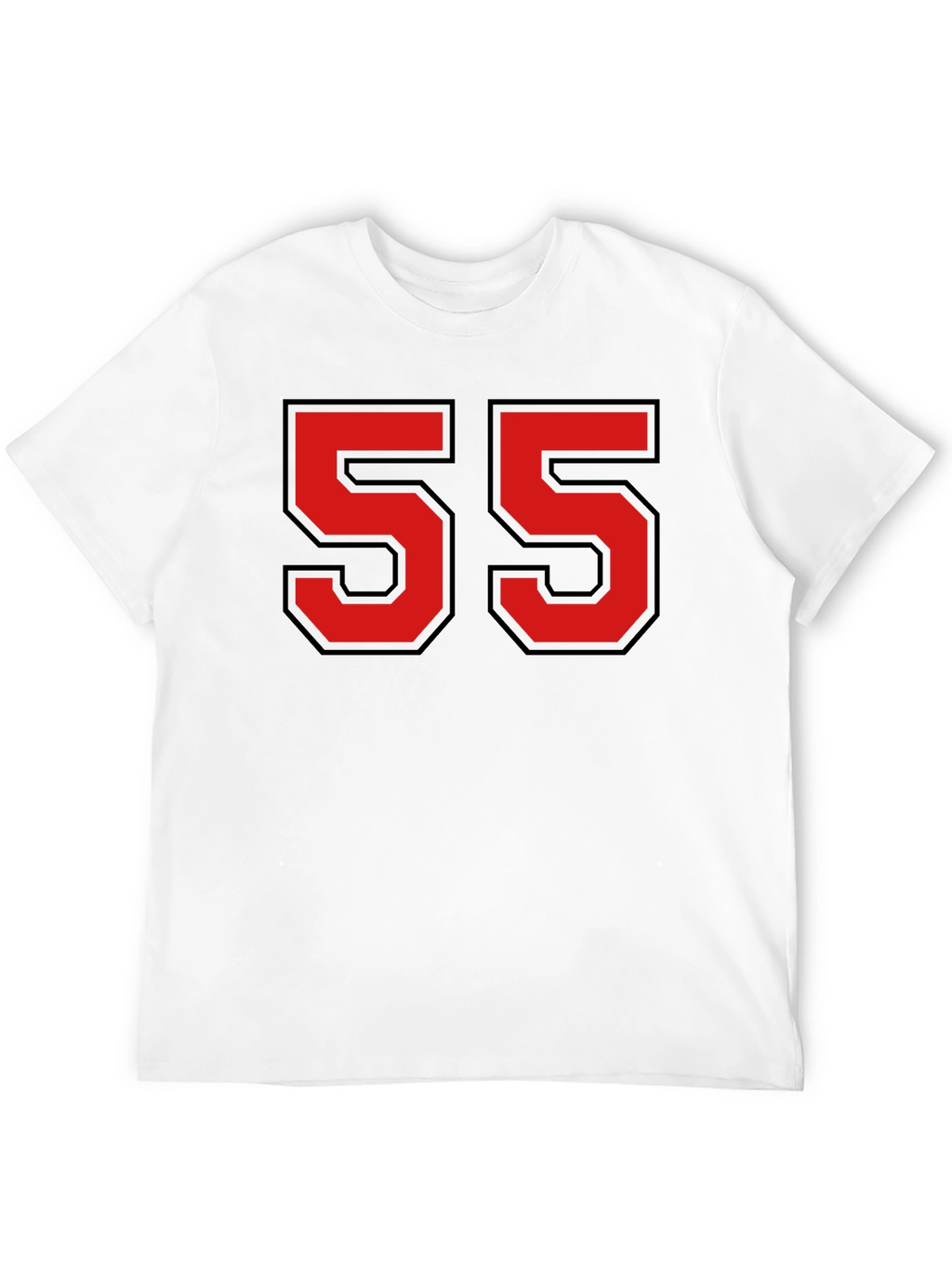 Retro Number 55 Graphic T-Shirt