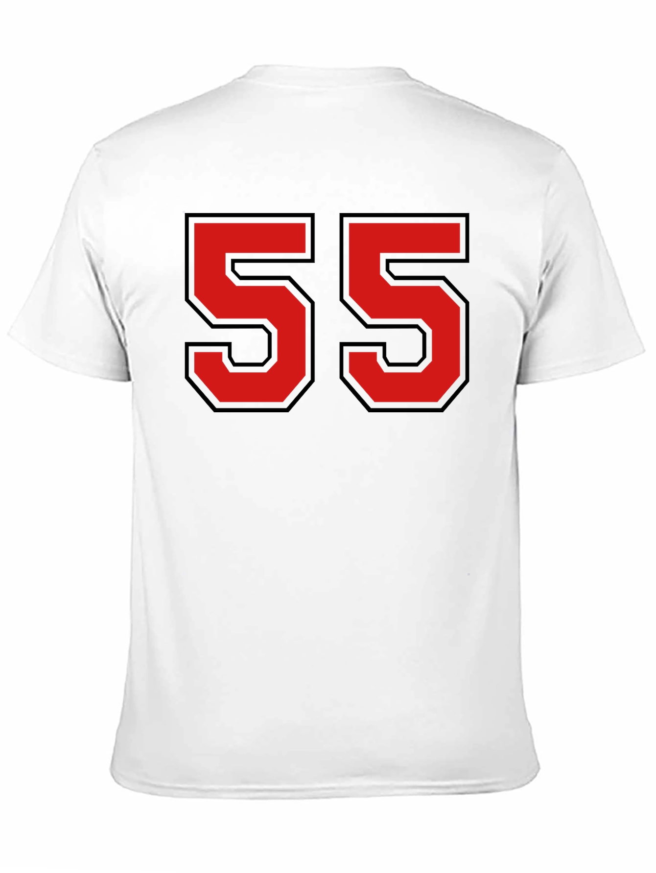 Retro Number 55 Graphic T-Shirt