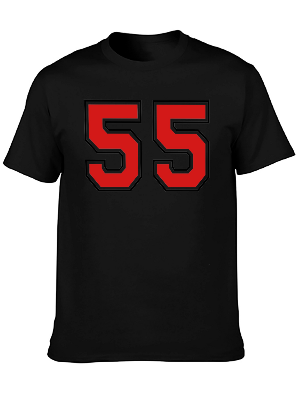 Retro Number 55 Graphic T-Shirt
