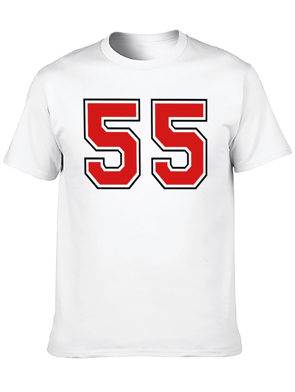 Retro Number 55 Graphic T-Shirt