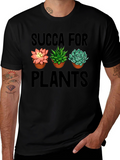 Succa For Plants Graphic T-Shirt