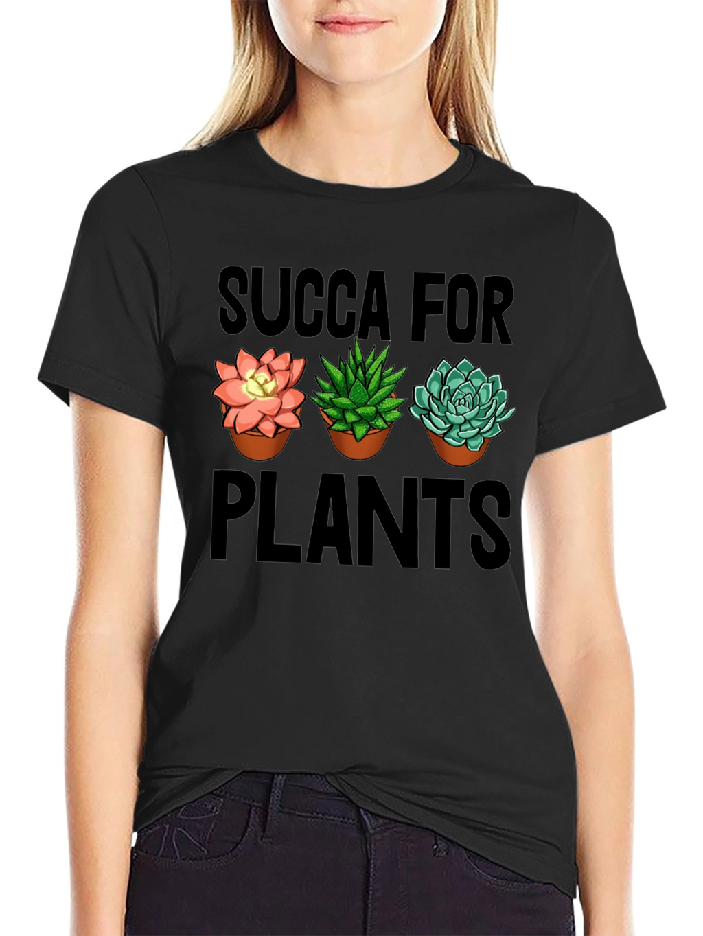 Succa For Plants Graphic T-Shirt