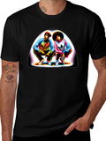 Retro Duo Graphic Tee - Black