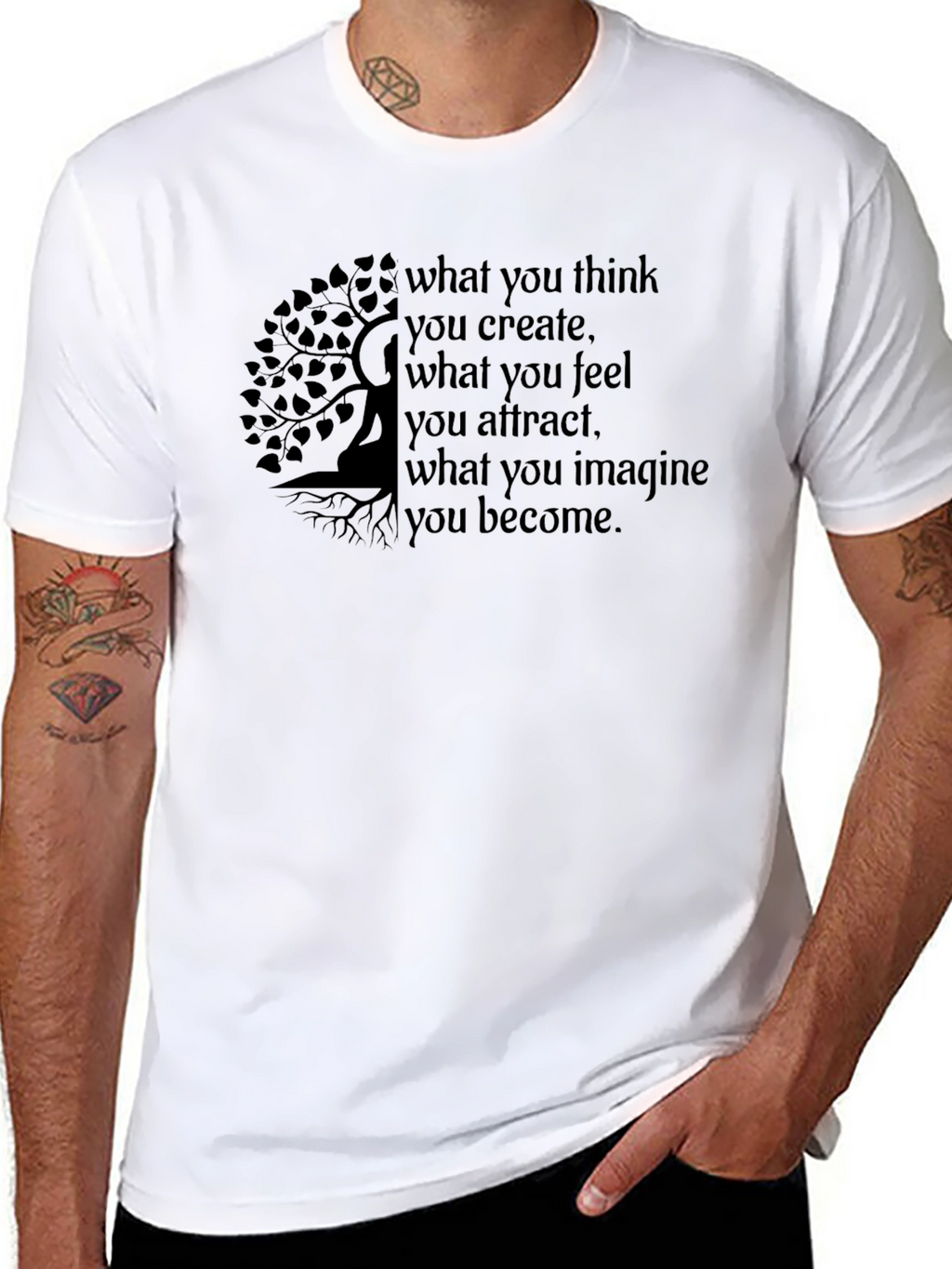 Inspirational Tree of Life Graphic Tee