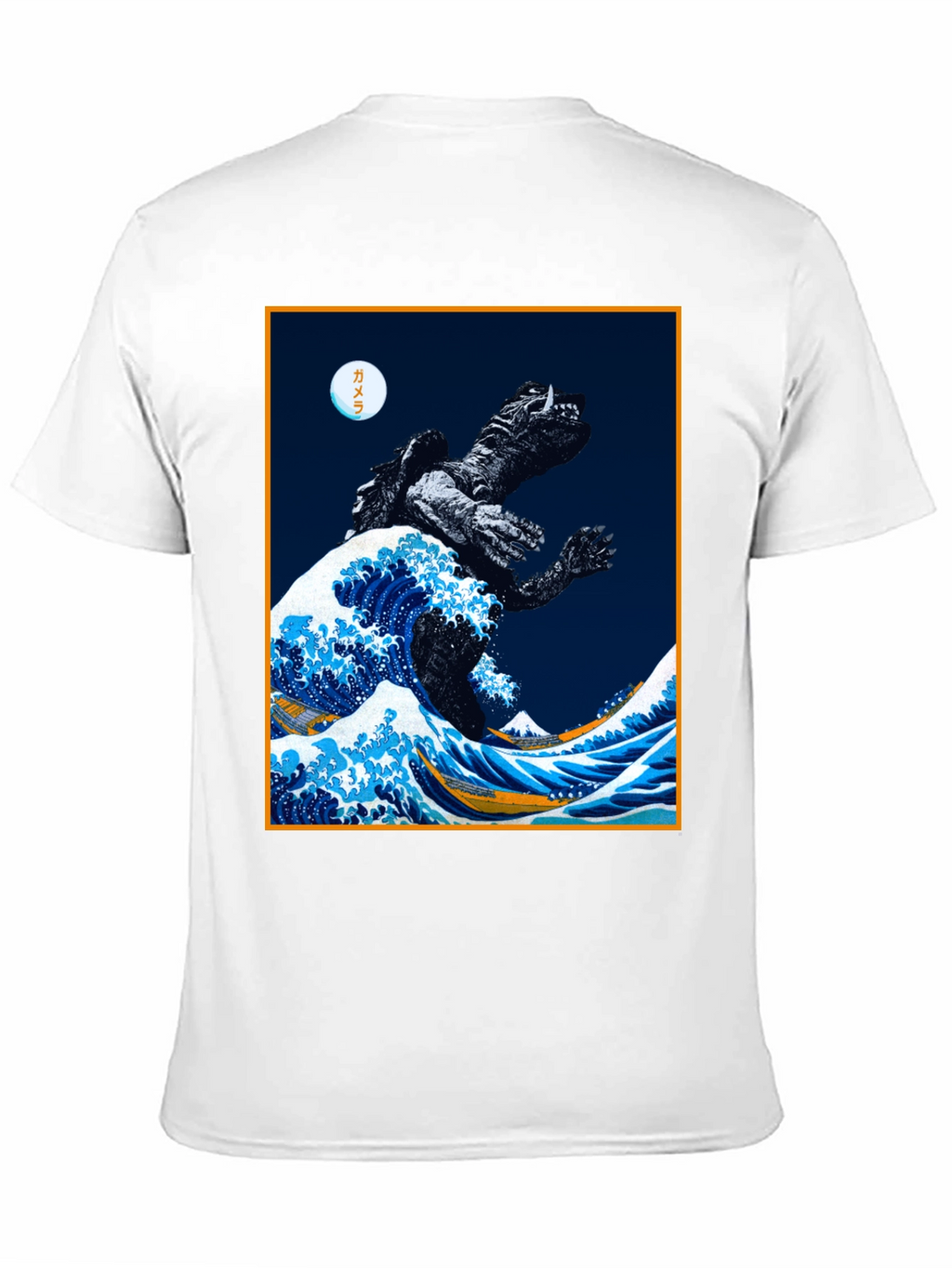 Kaiju Wave Graphic Tee - Unique Japanese Art