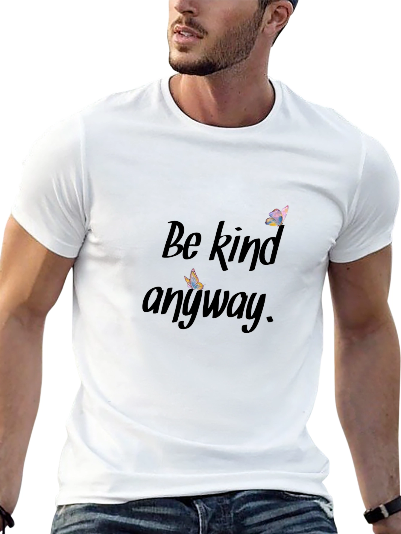 Be Kind Anyway T-Shirt - Inspiring Graphic Tee