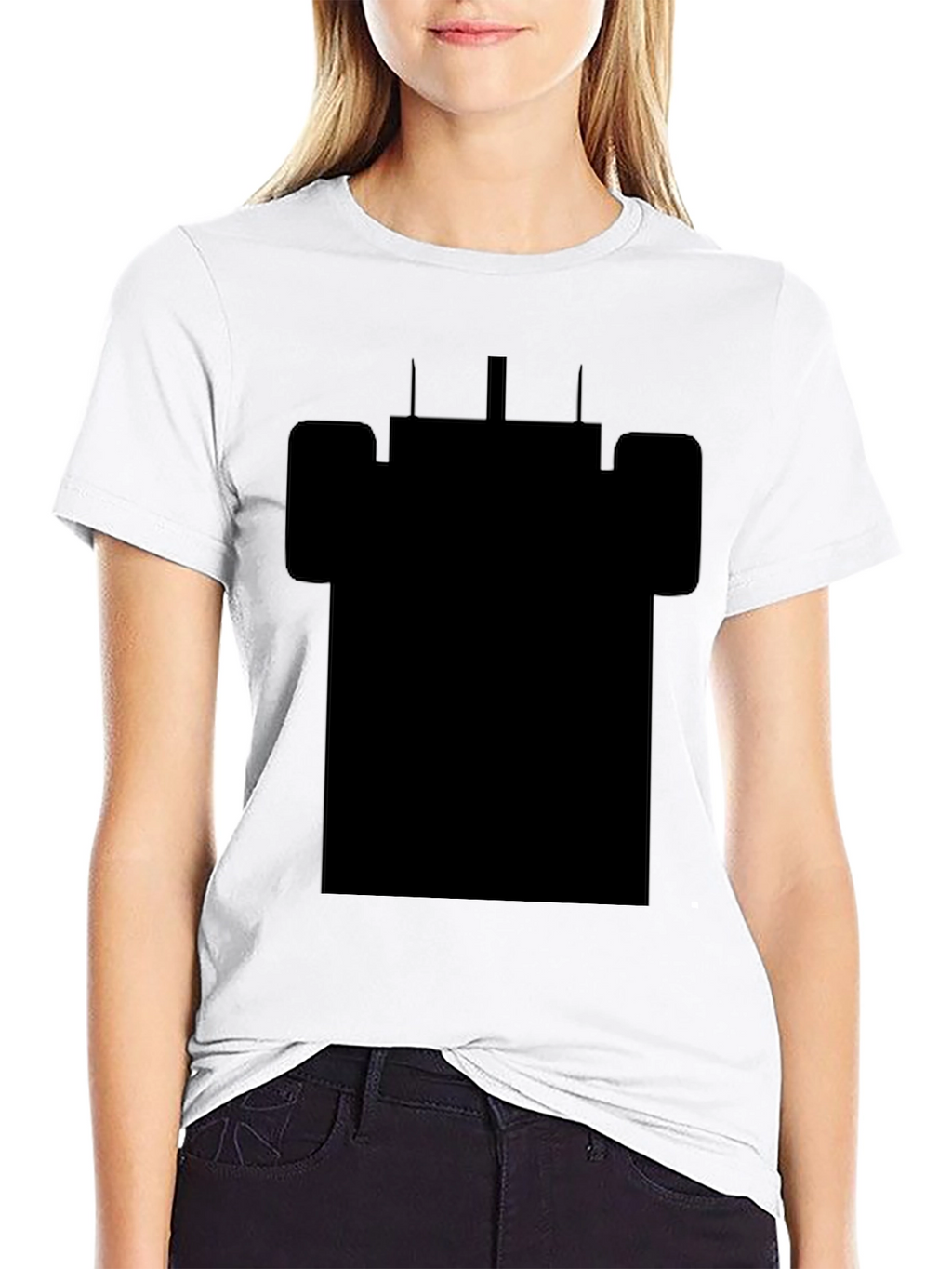 Rook Silhouette Black Graphic Tee