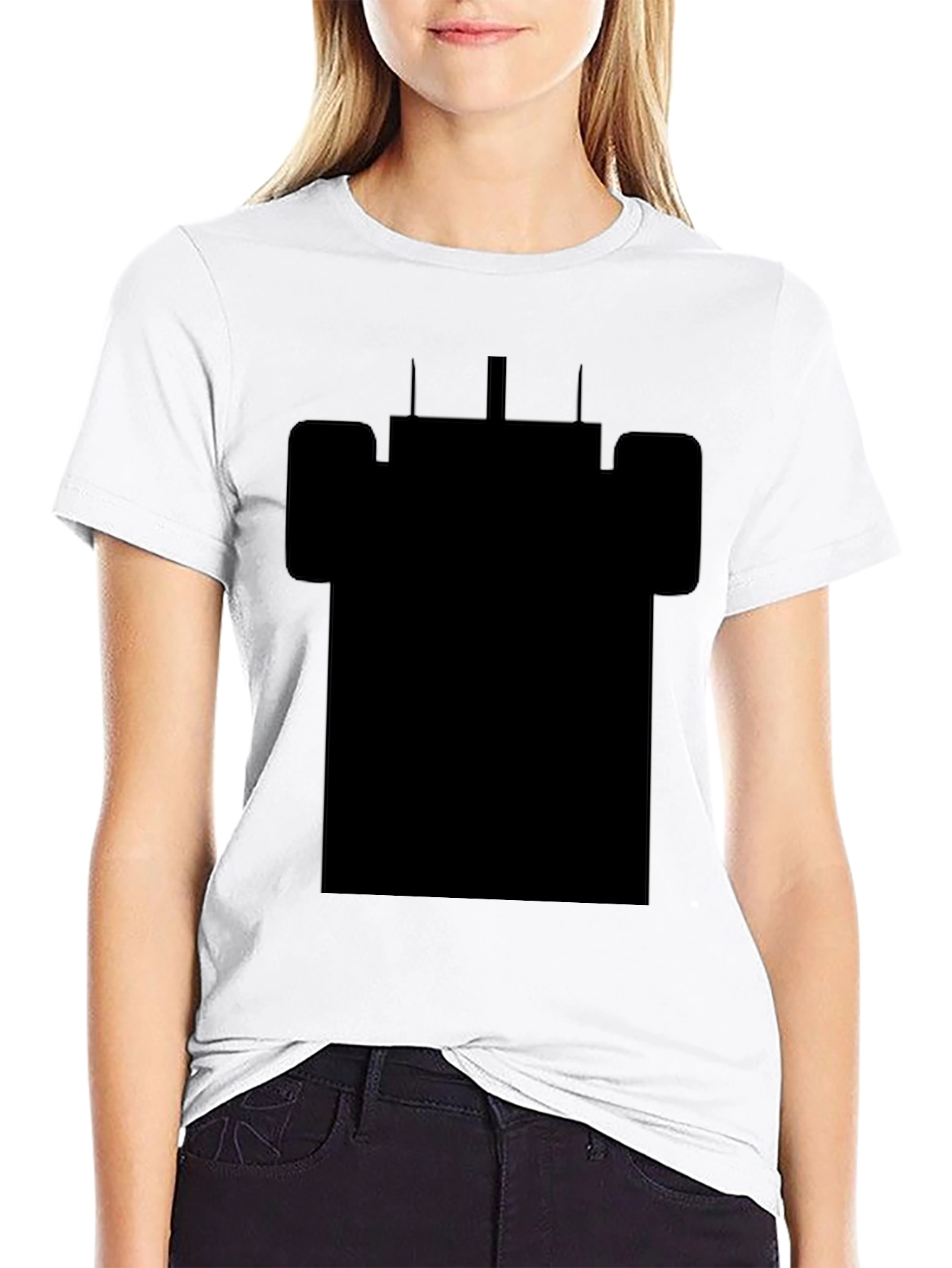Rook Silhouette Black Graphic Tee