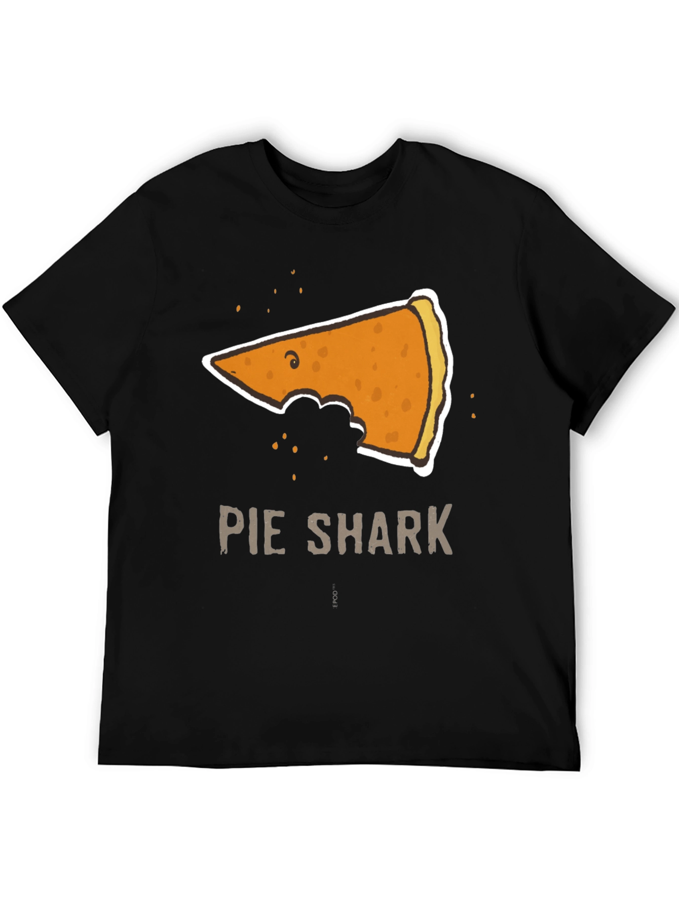 Pie Shark Graphic Tee - Funny Foodie T-Shirt