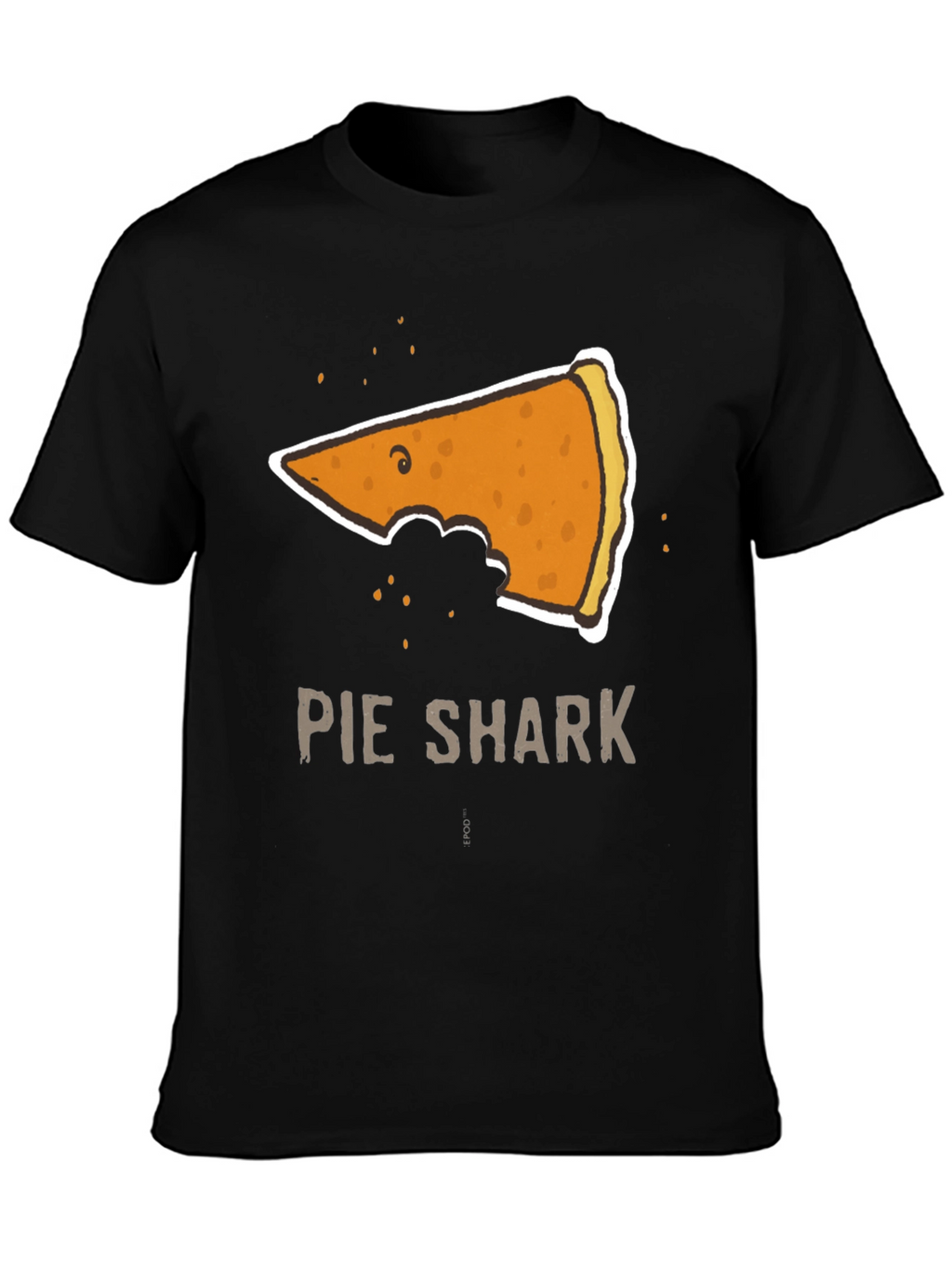 Pie Shark Graphic Tee - Funny Foodie T-Shirt